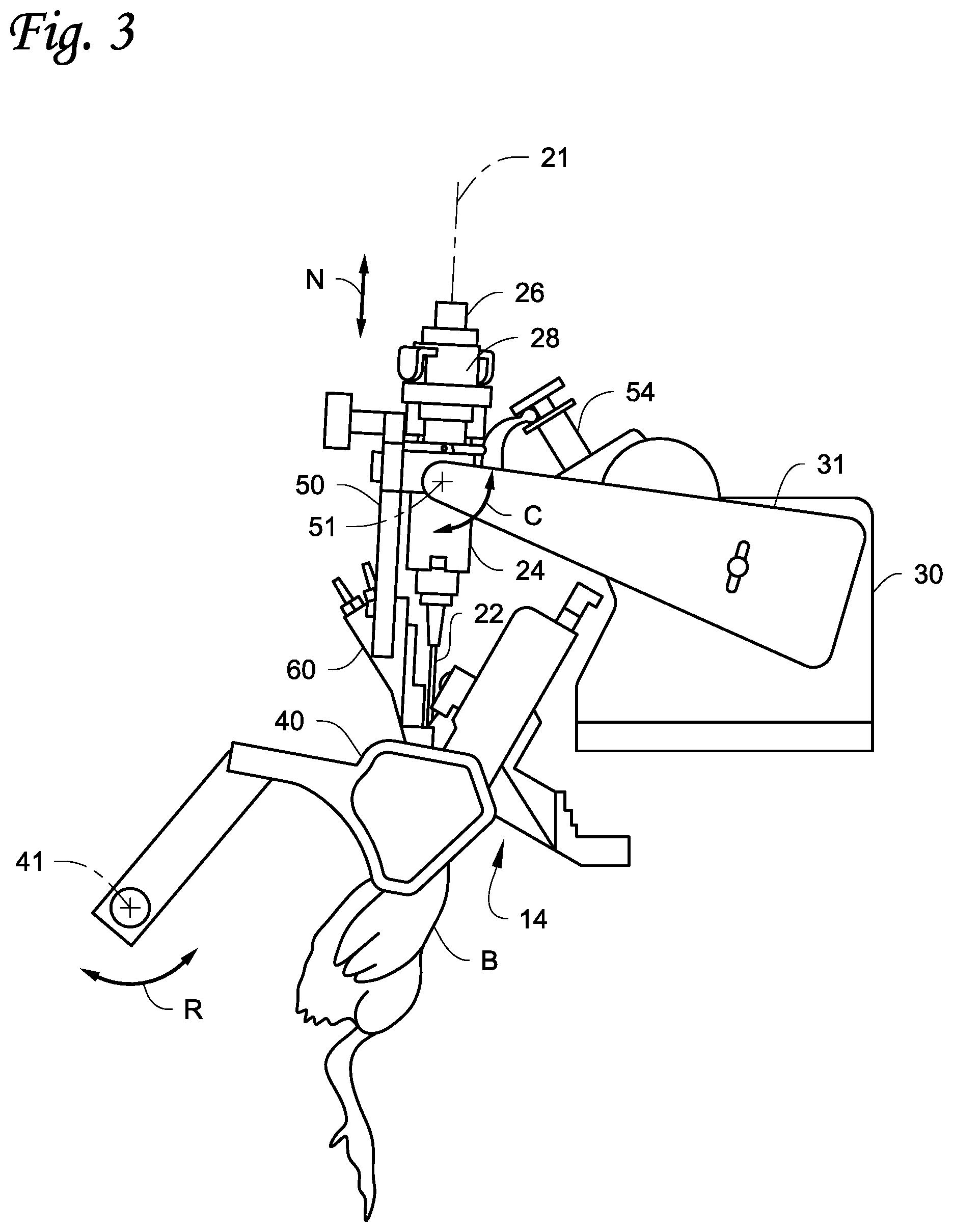 Patent US12396834 Figure 3 – Injection systems with rotating needle carriage and methods