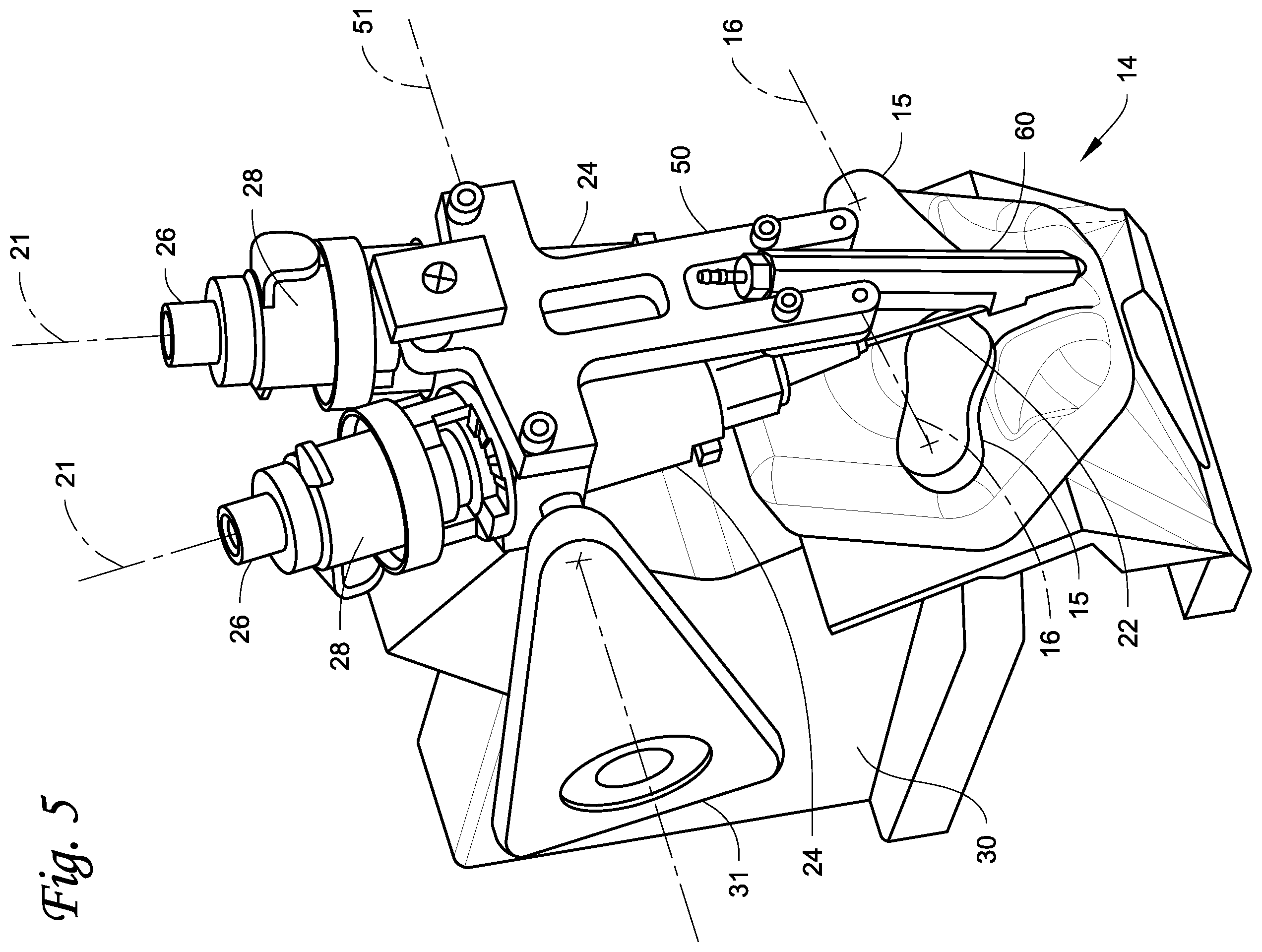 Patent US12396834 Figure 5 – Injection systems with rotating needle carriage and methods