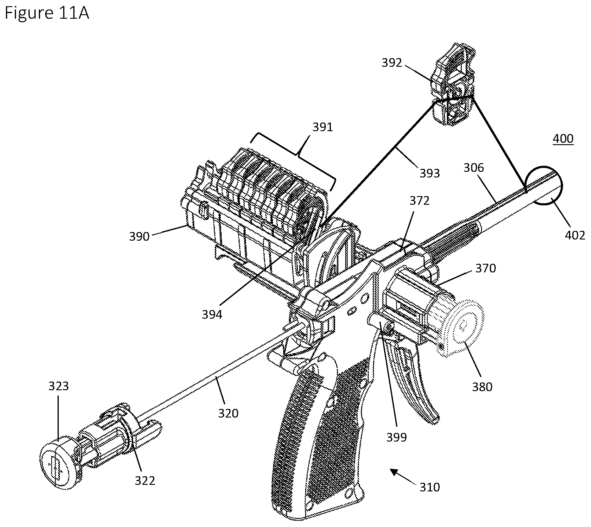 Patent US12396839 Figure 14 – Method and apparatus for creating a seam-like anatomical low creep attachment of soft tissue to bone