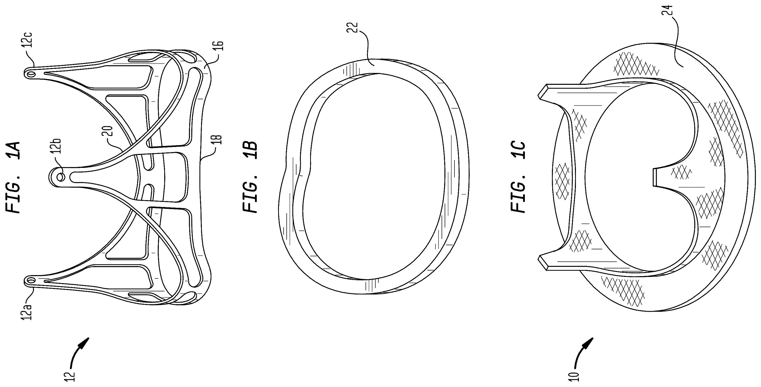 Patent US12396845 Figure 1 – Fabric material for medical devices