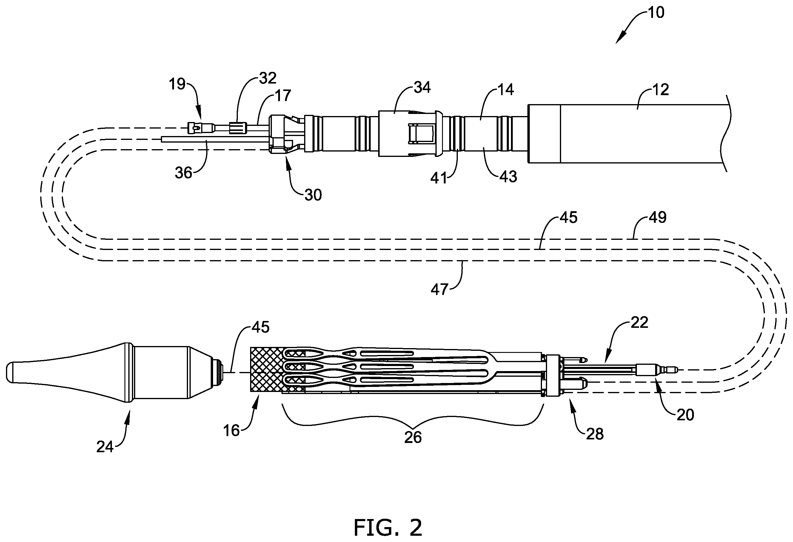 Patent US12396852 Figure 2 – Medical device including attachable components