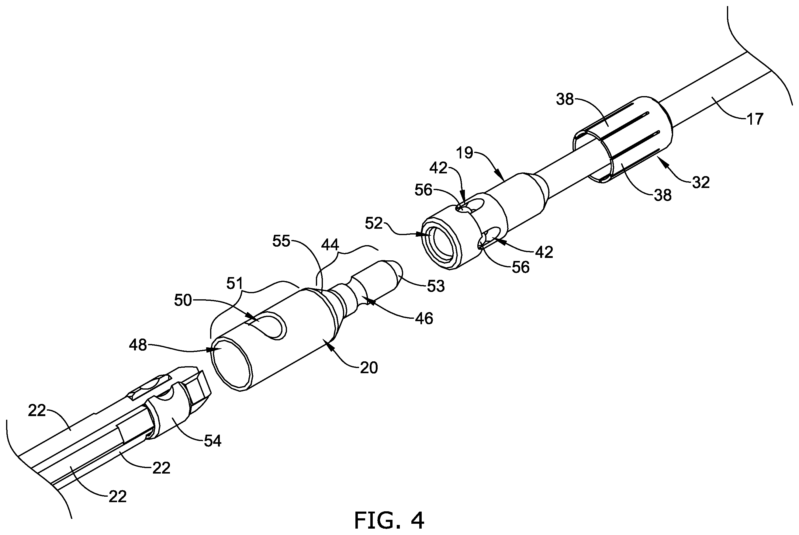 Patent US12396852 Figure 4 – Medical device including attachable components