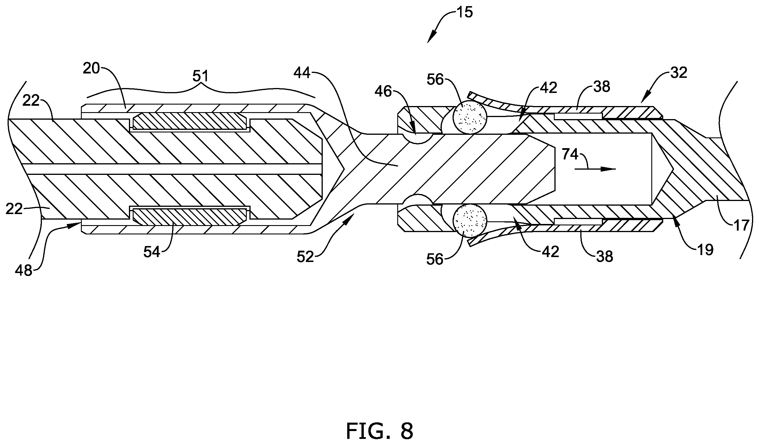 Patent US12396852 Figure 8 – Medical device including attachable components
