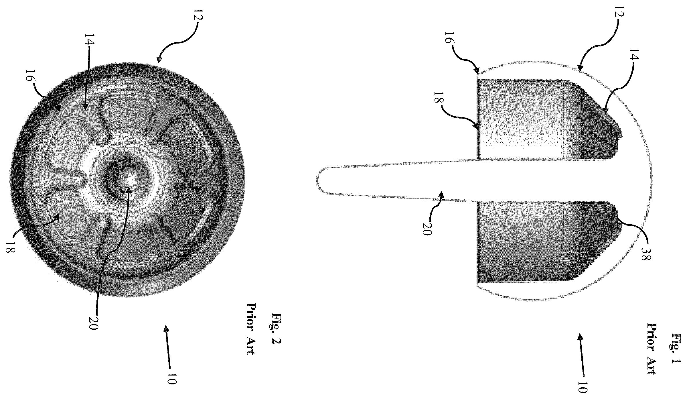 Patent US12396856 Figure 1 – Ceramic femoral resurfacing head prosthesis