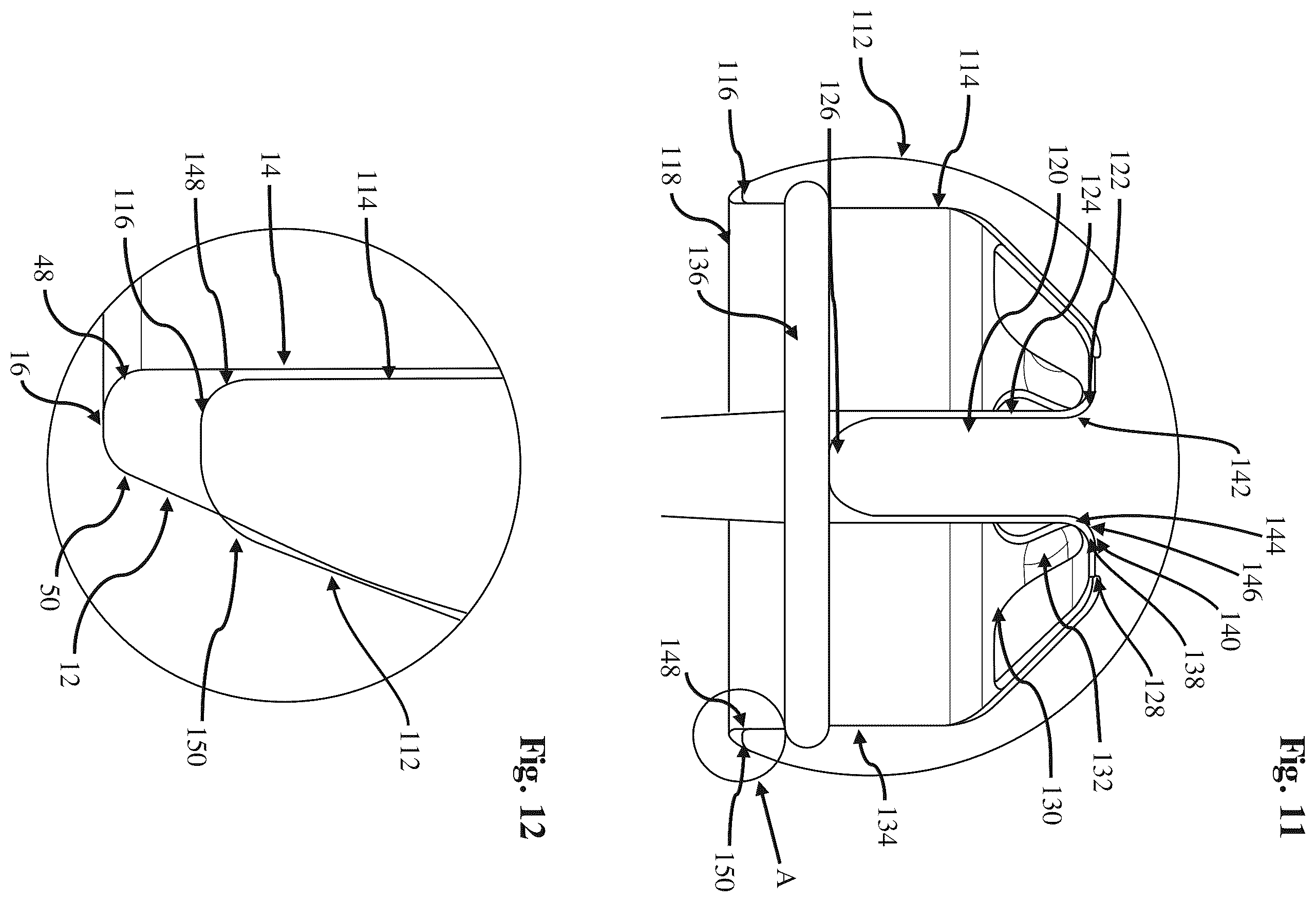 Patent US12396856 Figure 6 – Ceramic femoral resurfacing head prosthesis