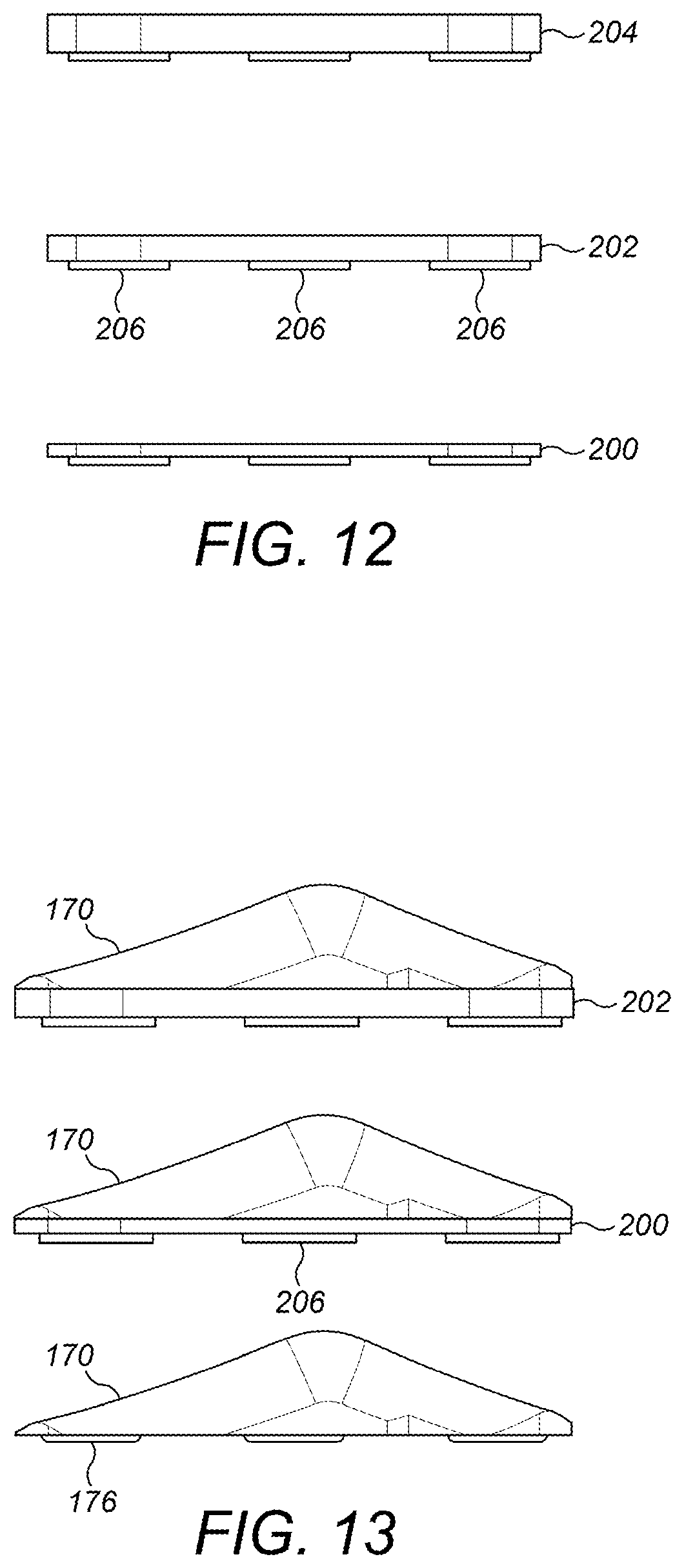 Patent US12396859 Figure 8 – Trial patella component kit