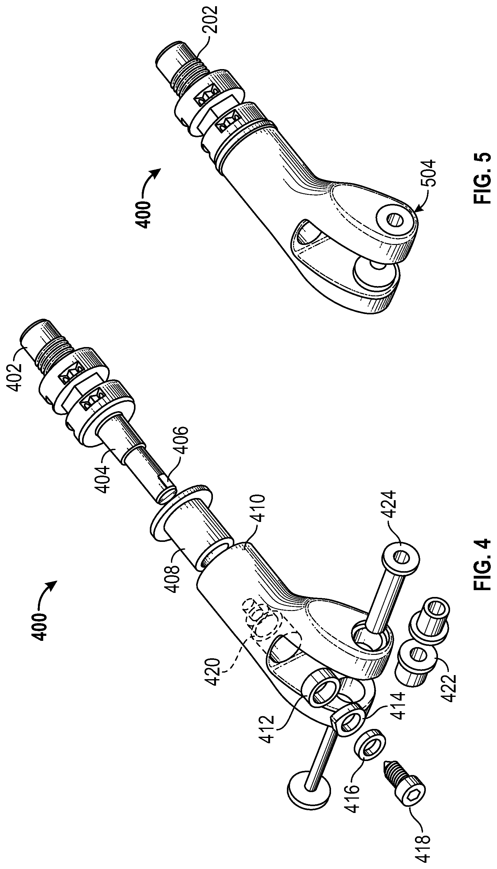 Patent US12396860 Figure 2 – Modular rotational device for torsionally stabilizing an endoprosthesis
