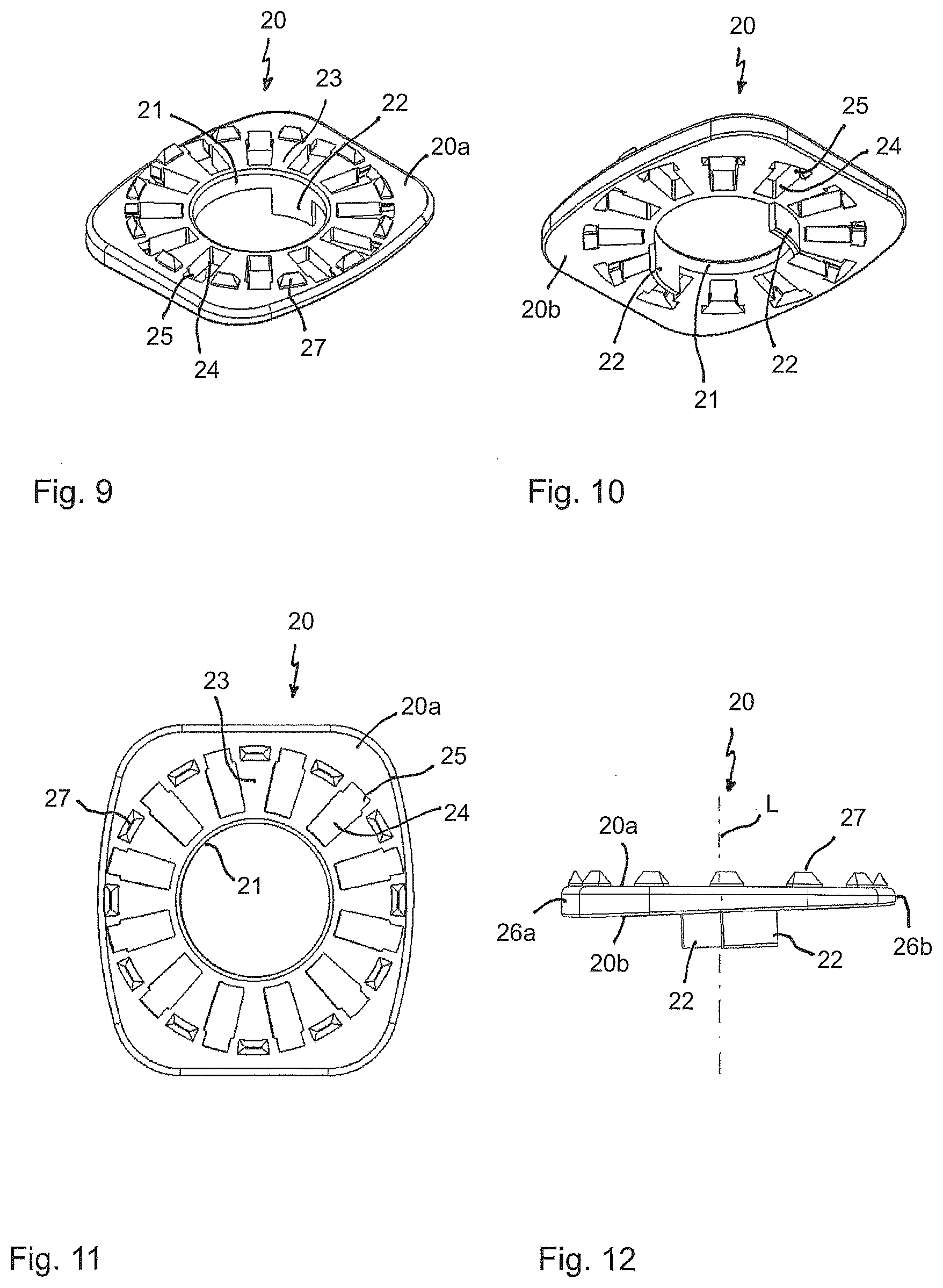 Patent US12396864 Figure 4 – Implant for engagement between vertebrae, and implant kit