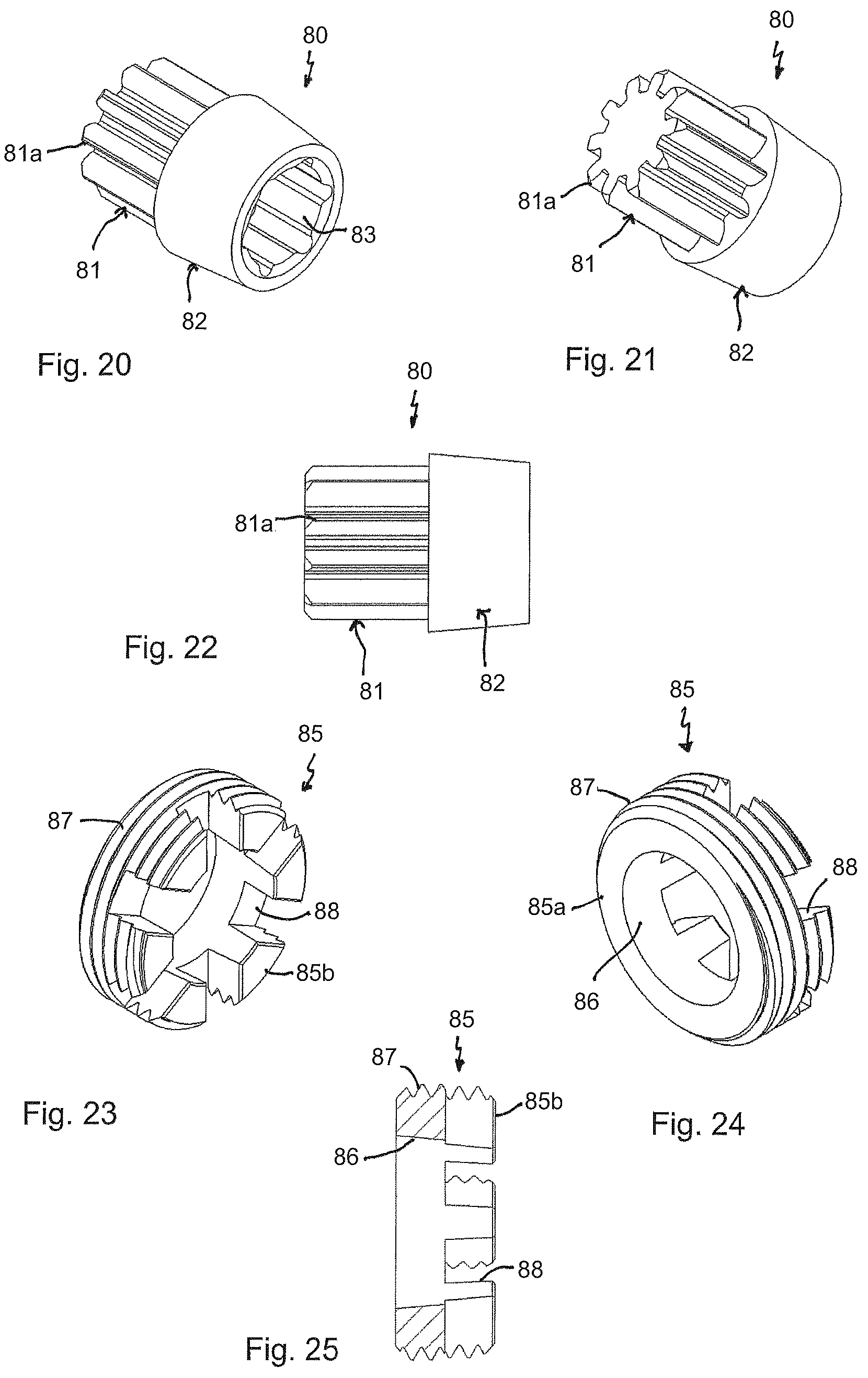 Patent US12396864 Figure 8 – Implant for engagement between vertebrae, and implant kit