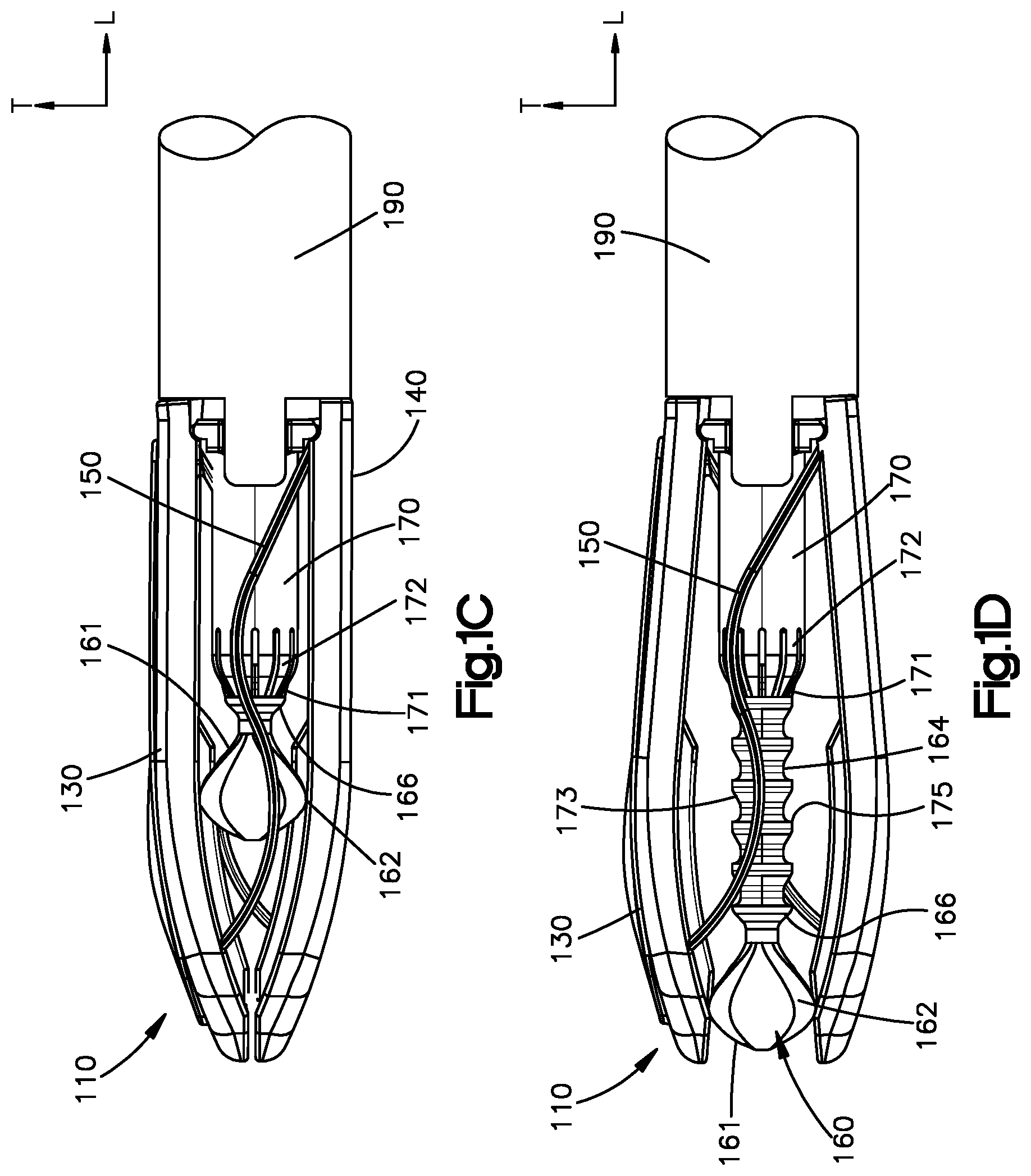 Patent US12396865 Figure 2 – Angularly adjustable intervertebral cages with integrated ratchet assembly