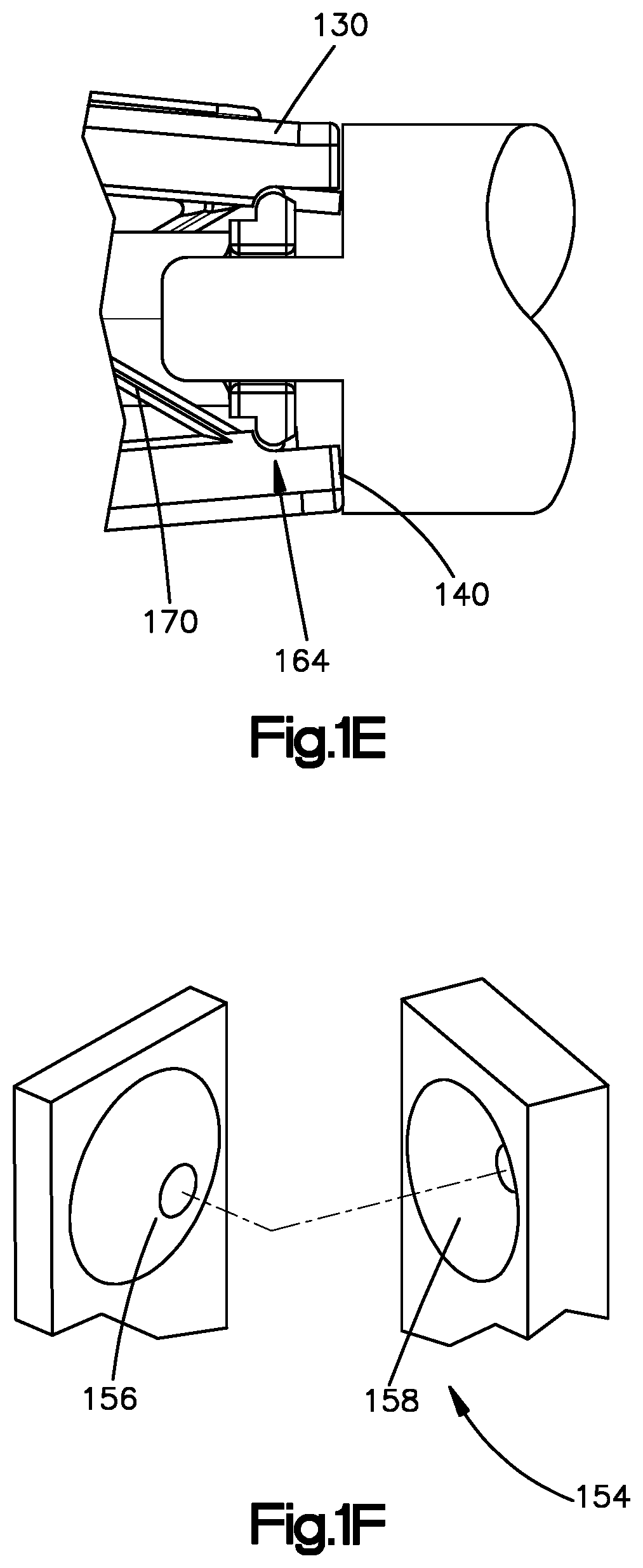 Patent US12396865 Figure 3 – Angularly adjustable intervertebral cages with integrated ratchet assembly