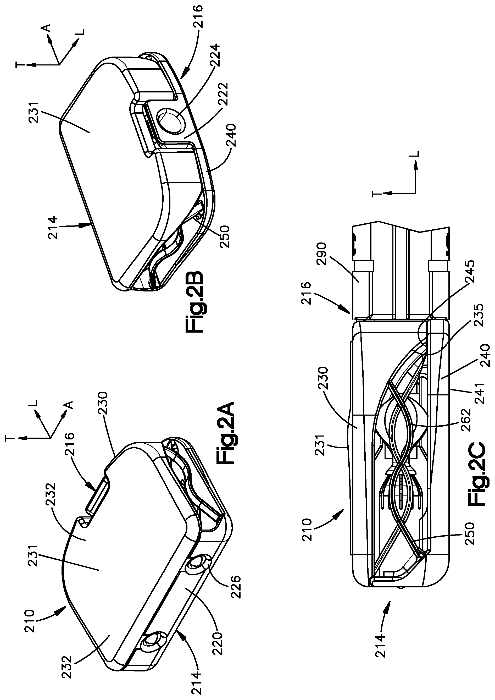 Patent US12396865 Figure 4 – Angularly adjustable intervertebral cages with integrated ratchet assembly