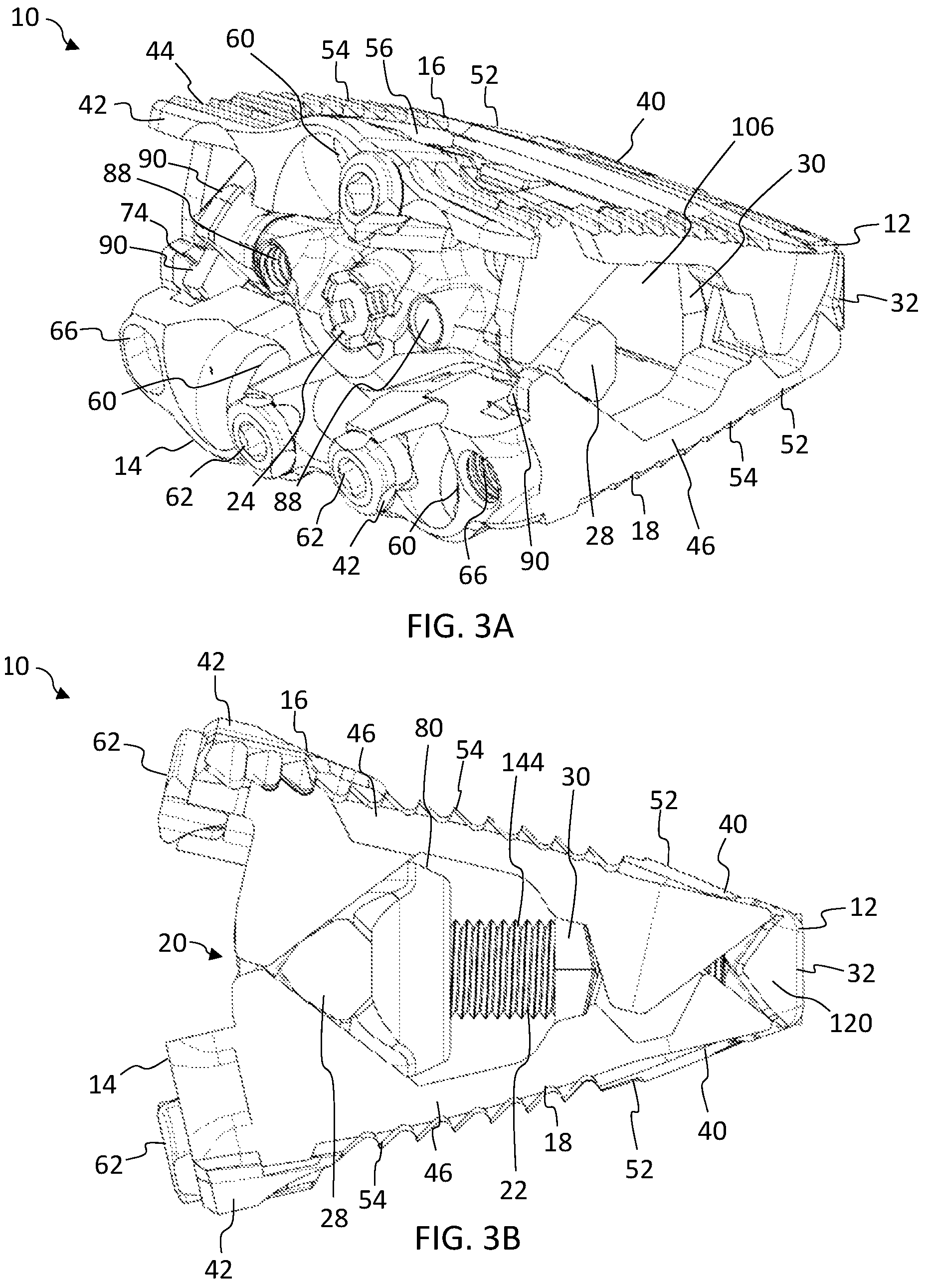 Patent US12396866 Figure 3 – Expandable anterior lumbar implants