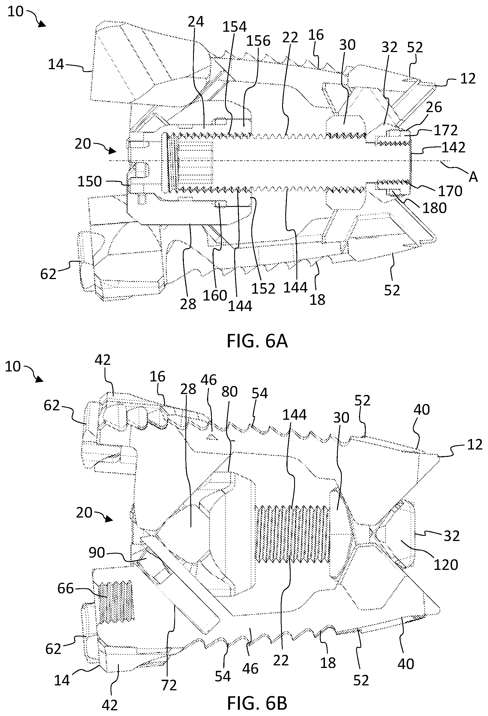 Patent US12396866 Figure 6 – Expandable anterior lumbar implants