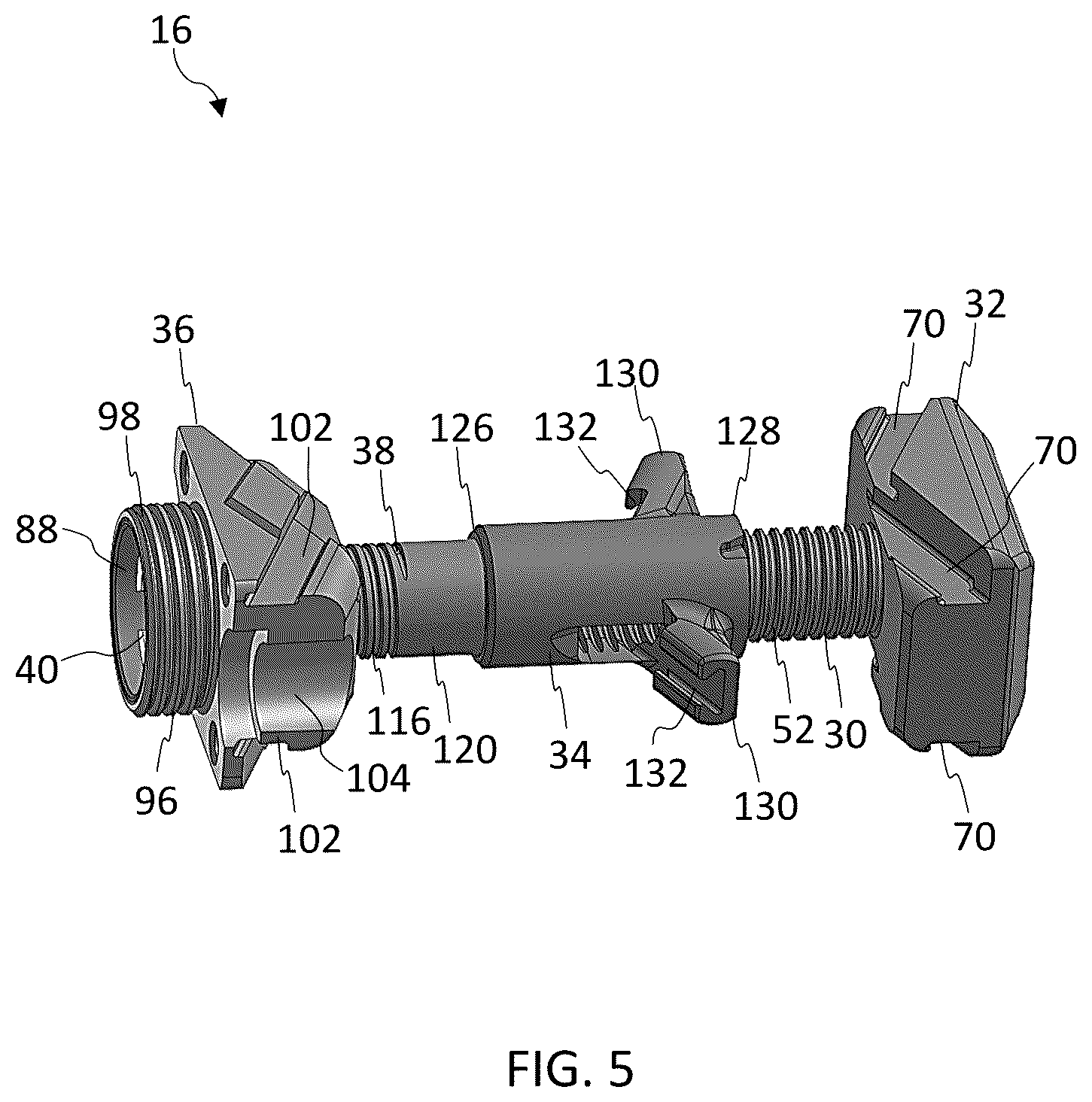 Patent US12396867 Figure 5 – Expandable footprint implant
