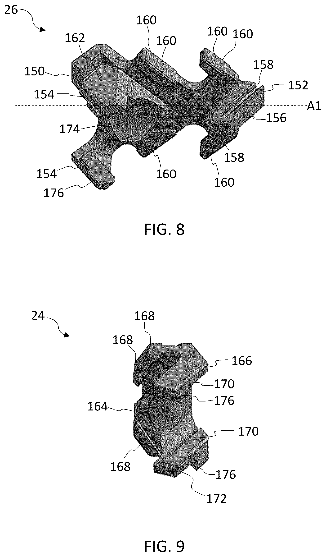 Patent US12396867 Figure 7 – Expandable footprint implant