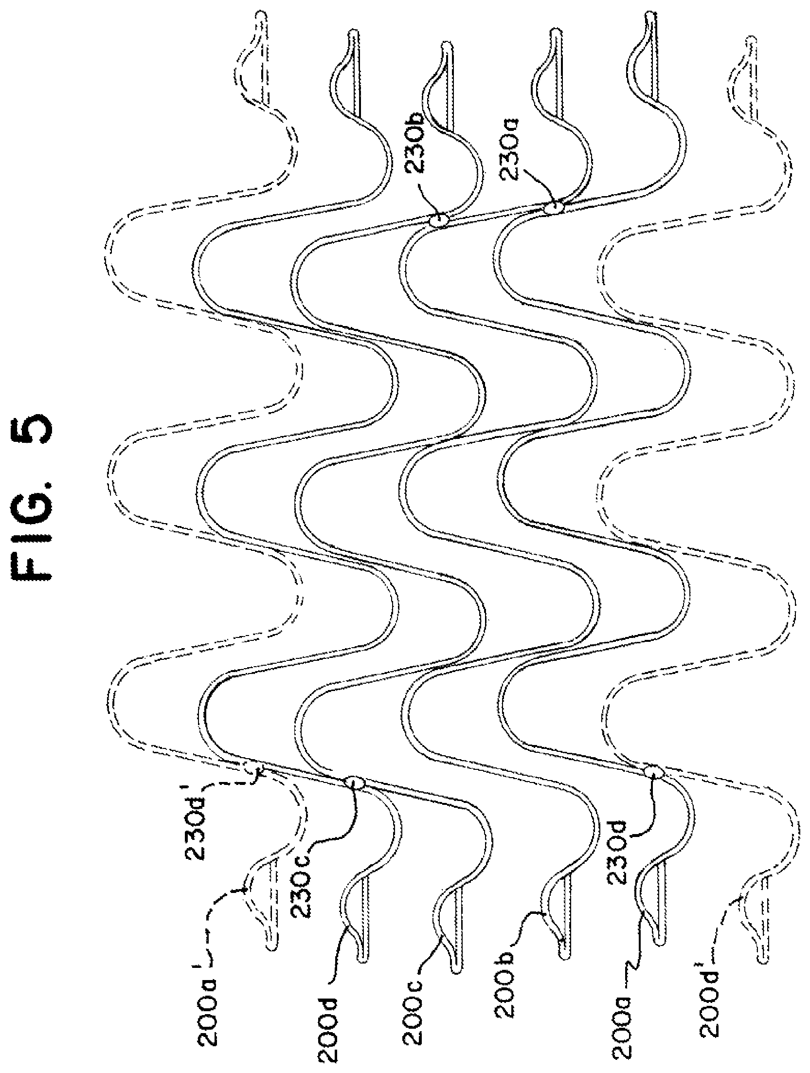 Patent US12396870 Figure 4 – Stent with shaped wires