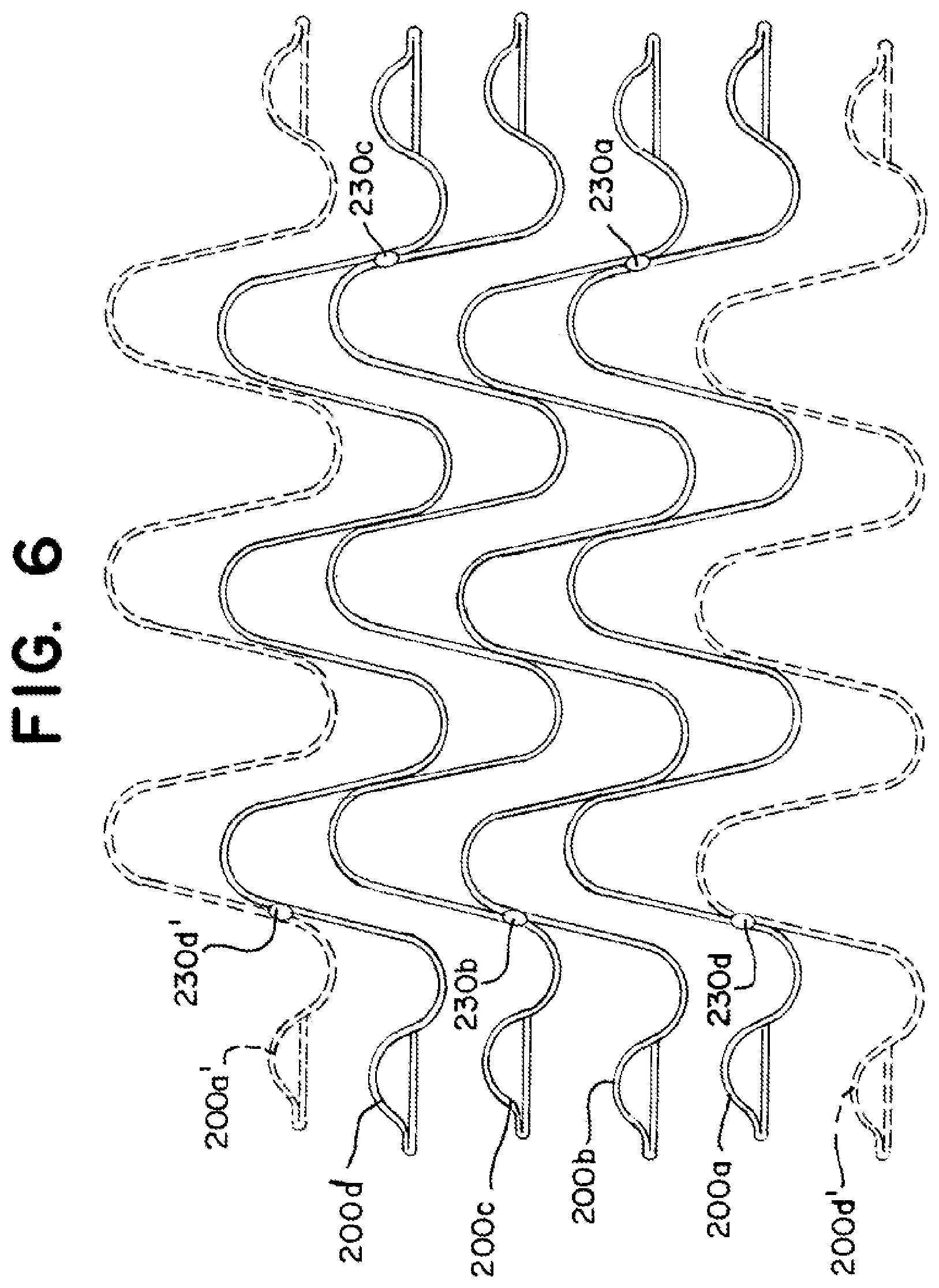 Patent US12396870 Figure 5 – Stent with shaped wires