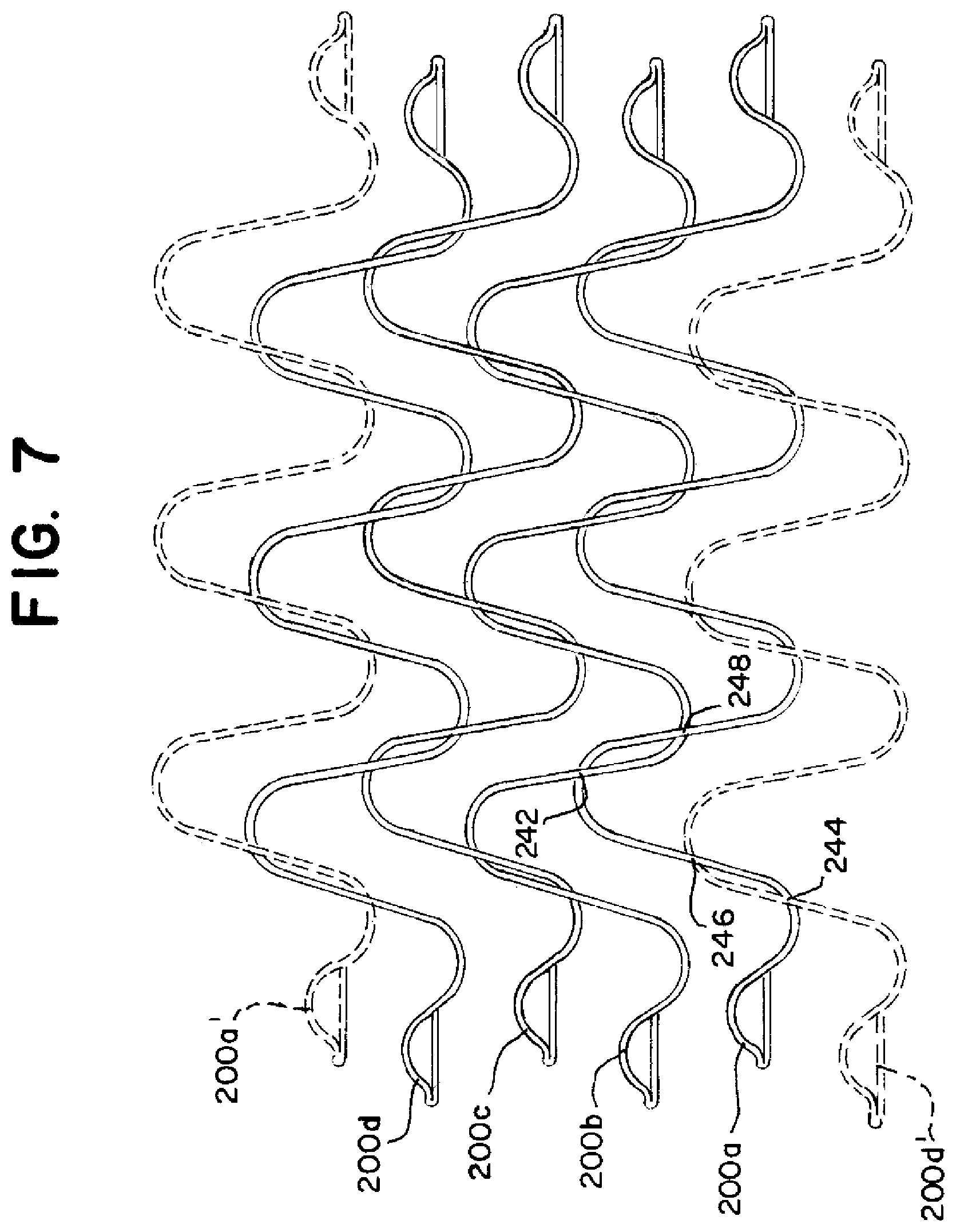 Patent US12396870 Figure 6 – Stent with shaped wires