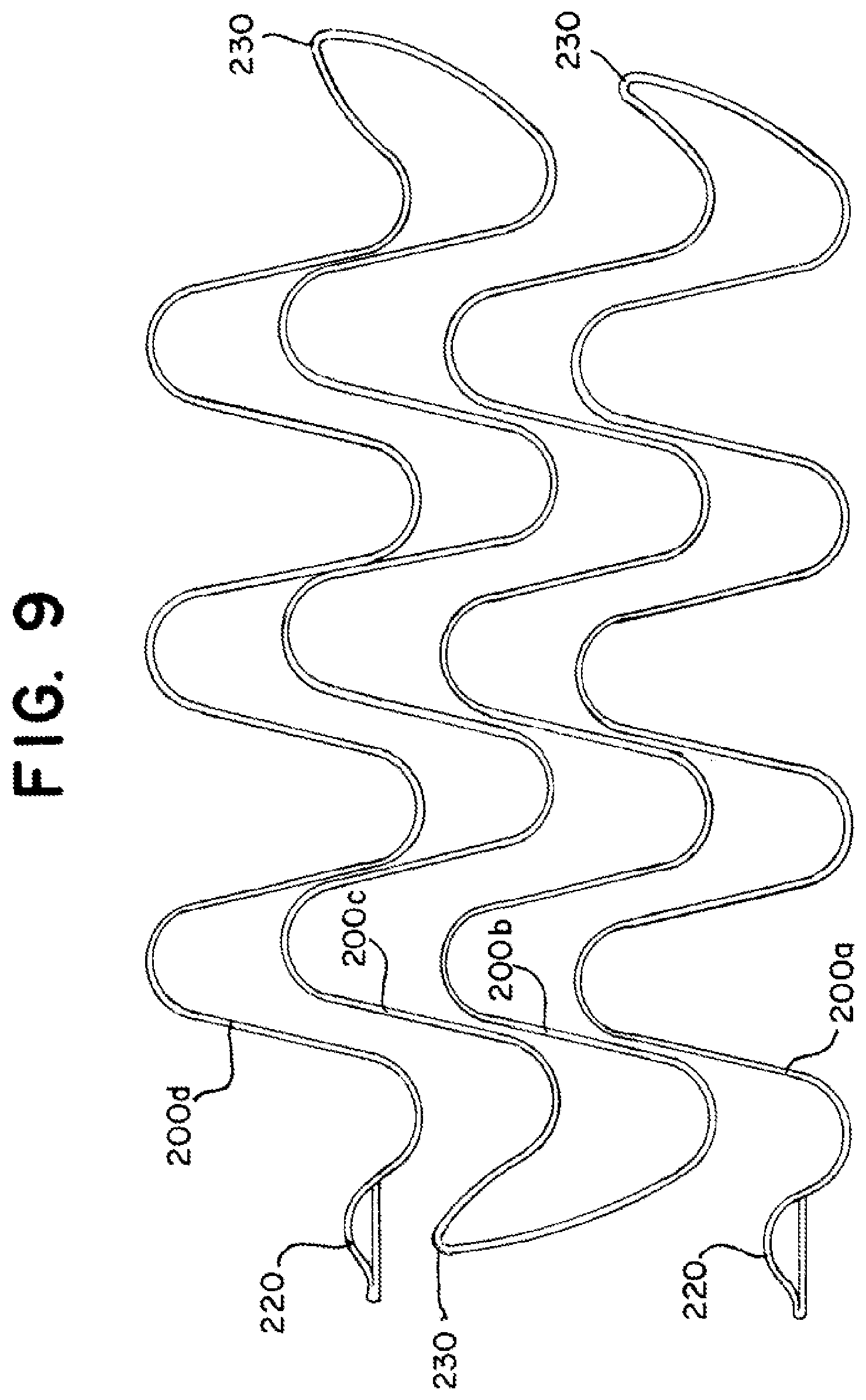 Patent US12396870 Figure 8 – Stent with shaped wires