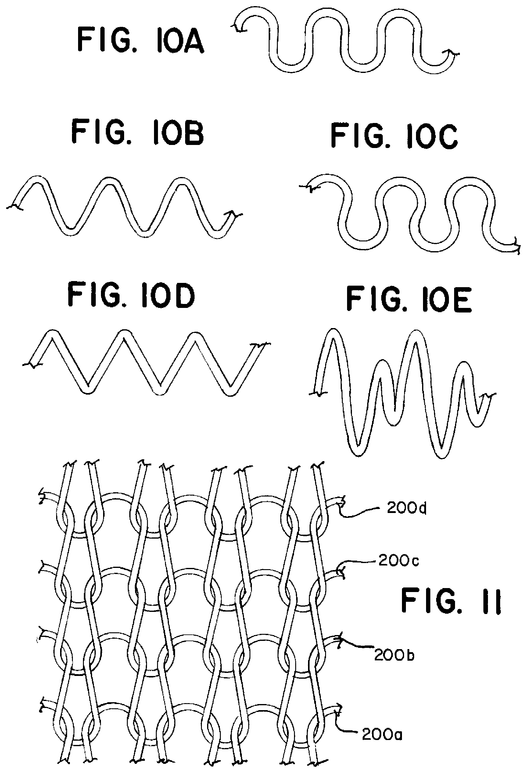 Patent US12396870 Figure 9 – Stent with shaped wires