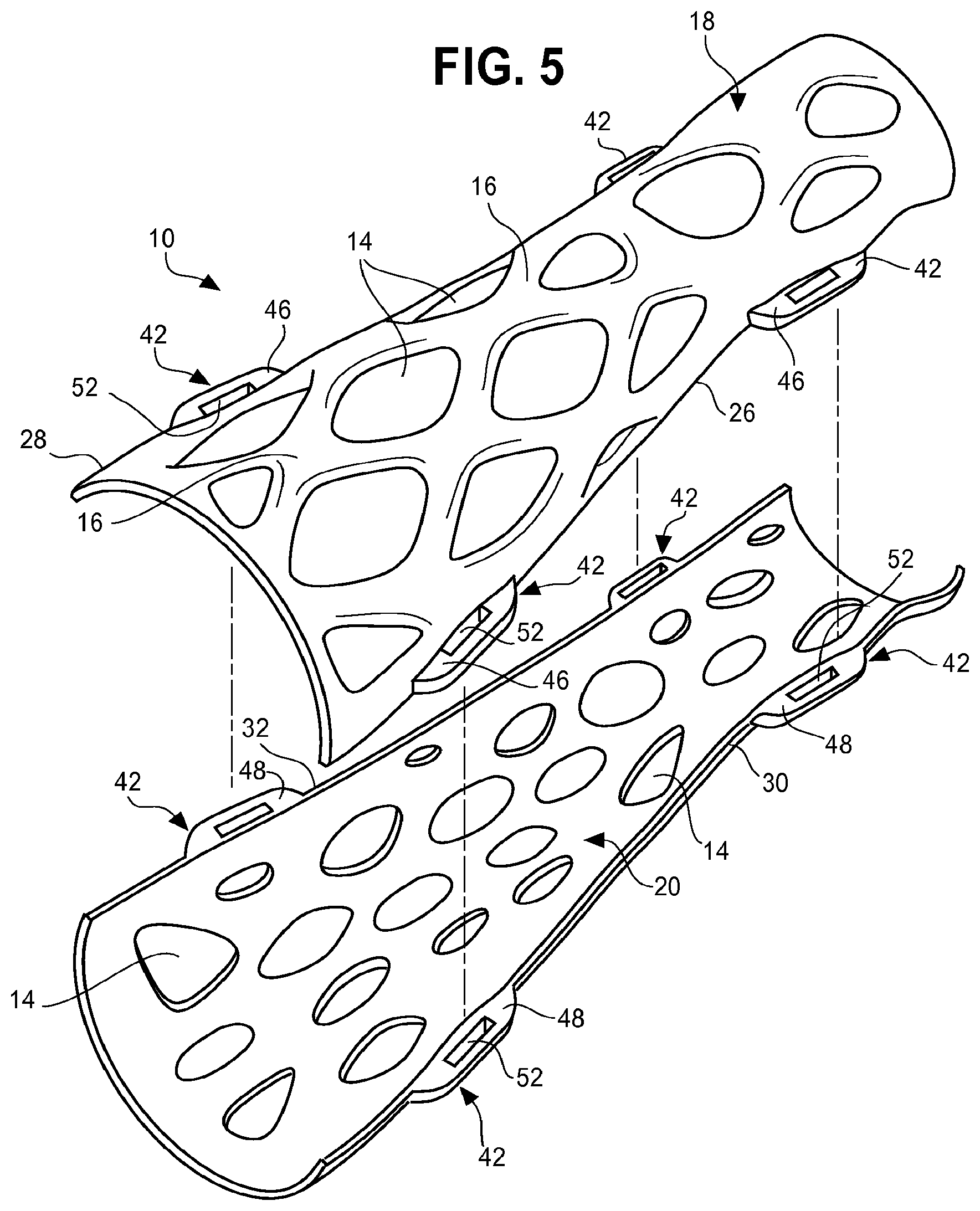 Patent US12396877 Figure 3 – Customizable fitted apparatus