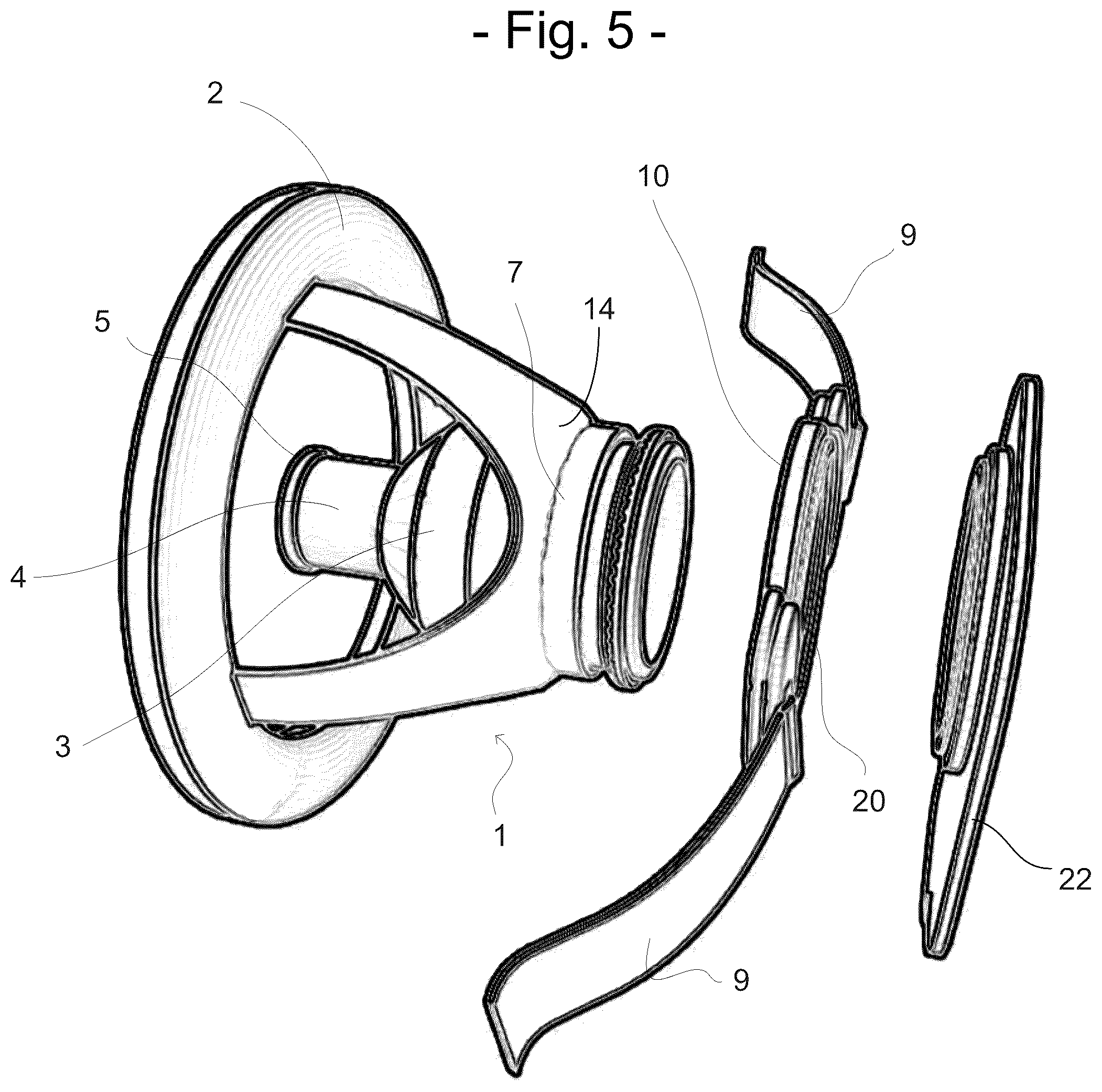 Patent US12396880 Figure 5 – Ostomy output diversion device