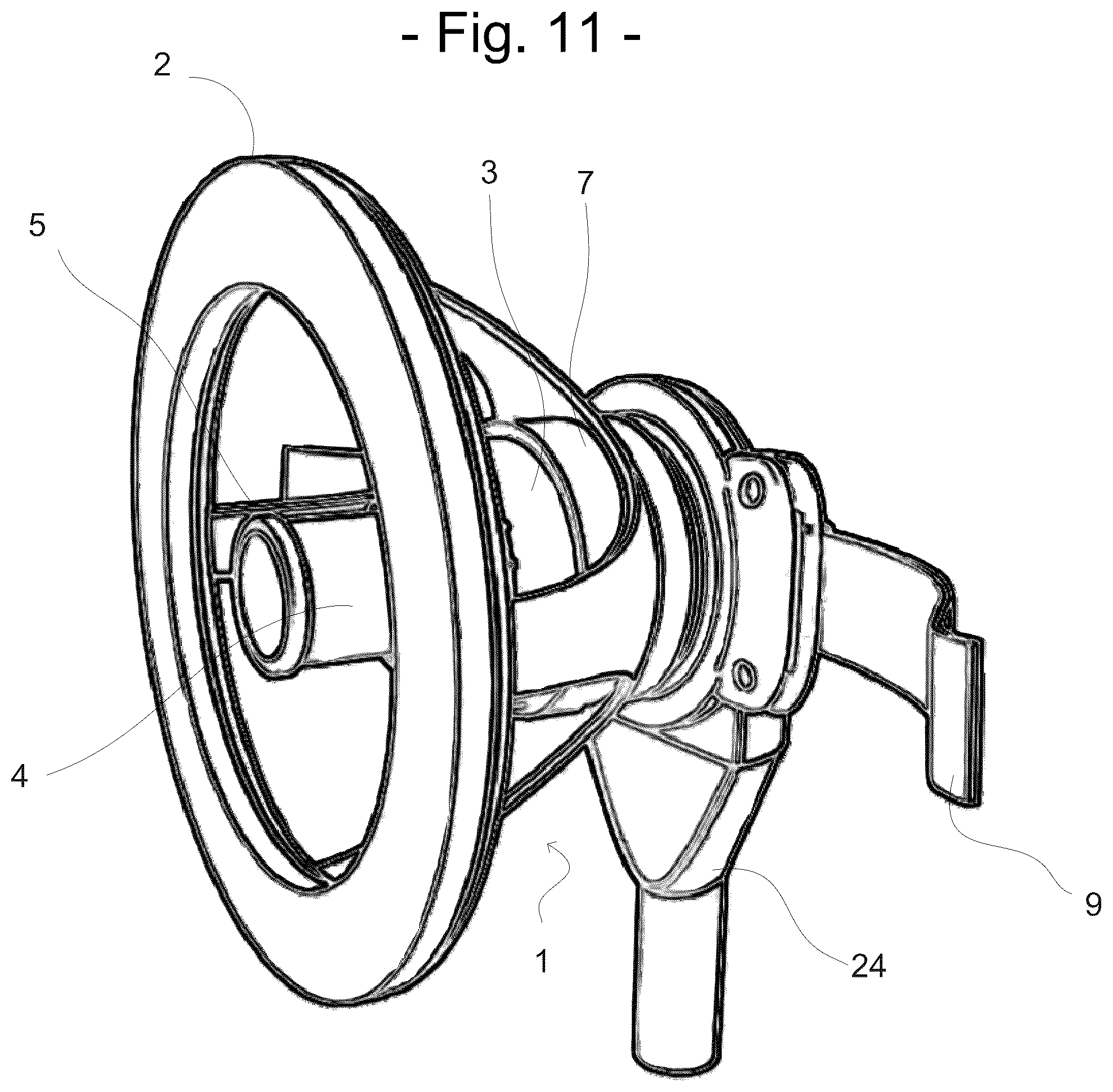 Patent US12396880 Figure 11 – Ostomy output diversion device