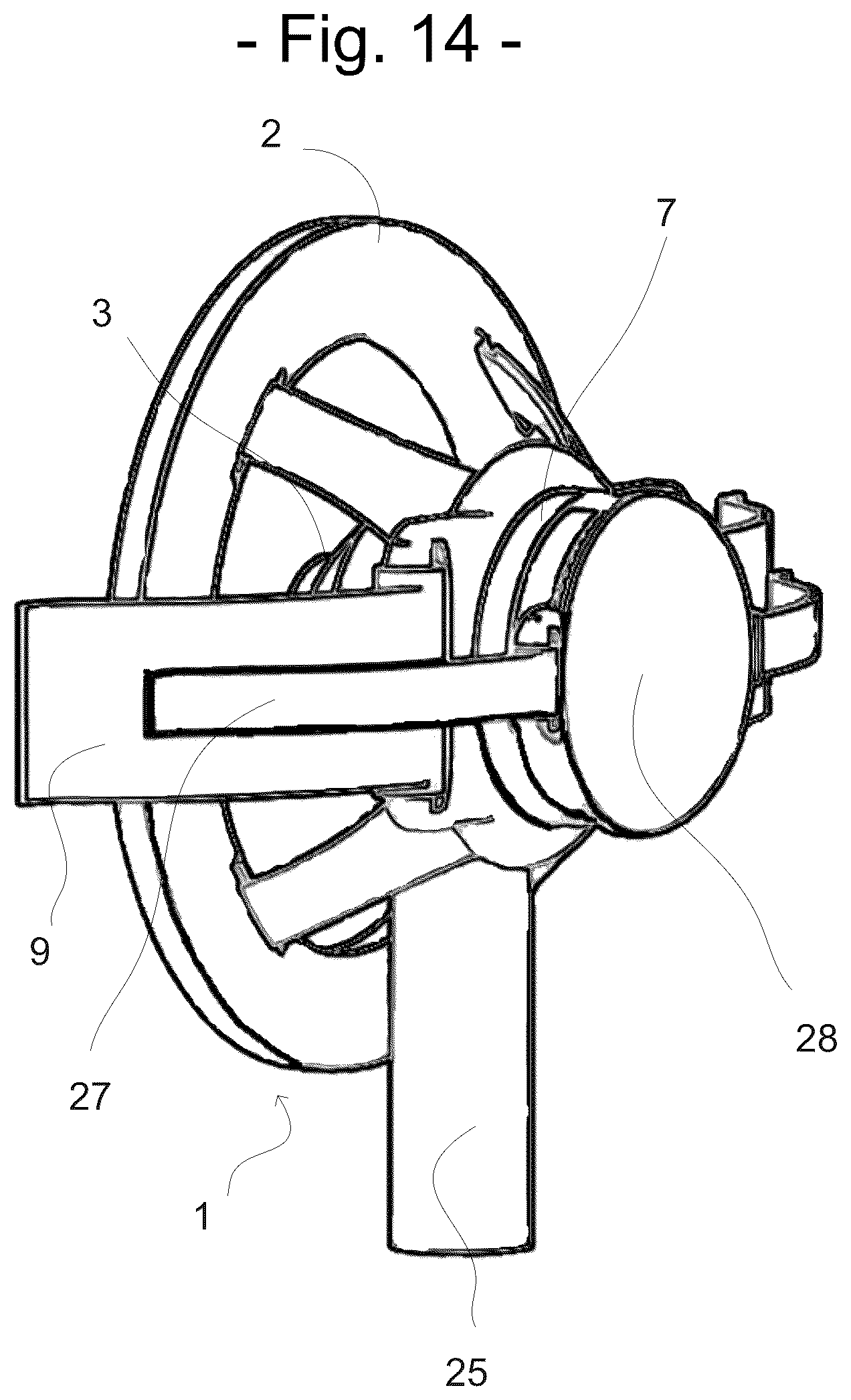 Patent US12396880 Figure 14 – Ostomy output diversion device