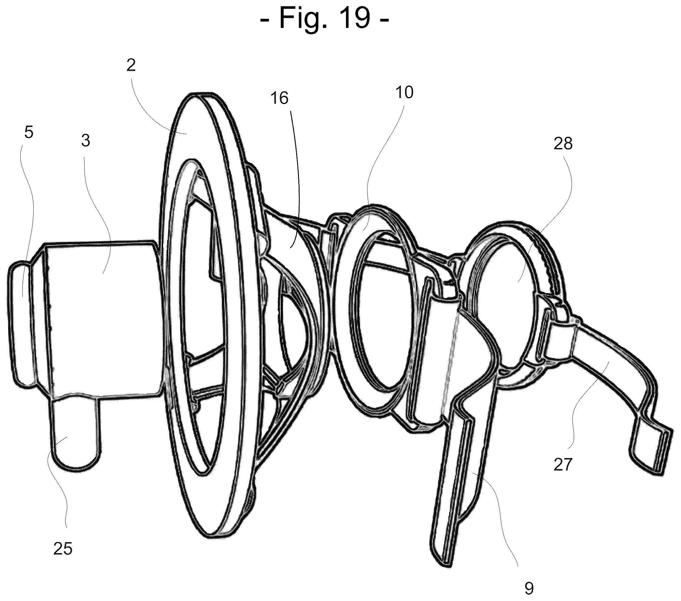 Patent US12396880 Figure 19 – Ostomy output diversion device