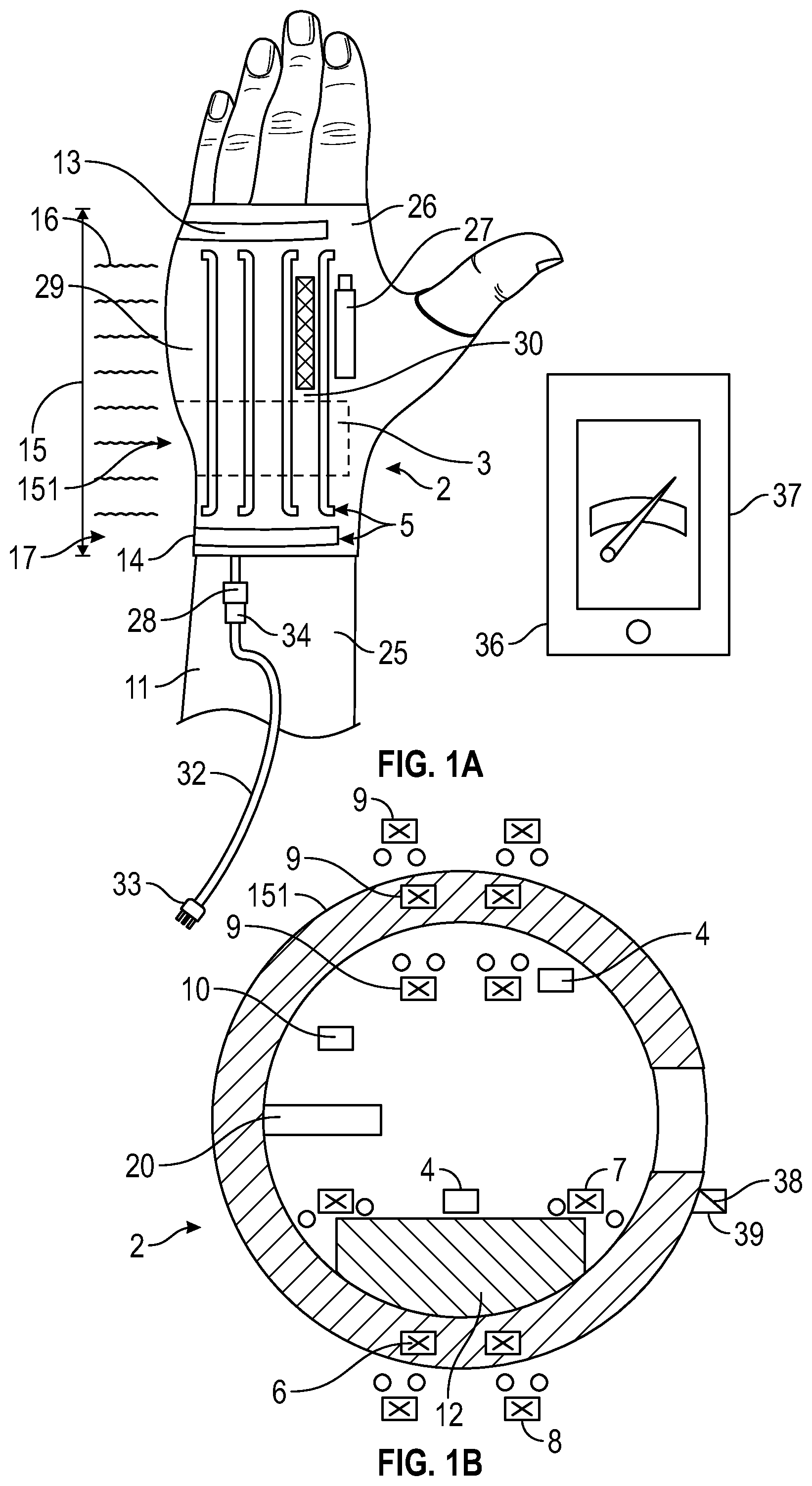 Patent US12396882 Figure 1 – Thermoregulation devices and methods
