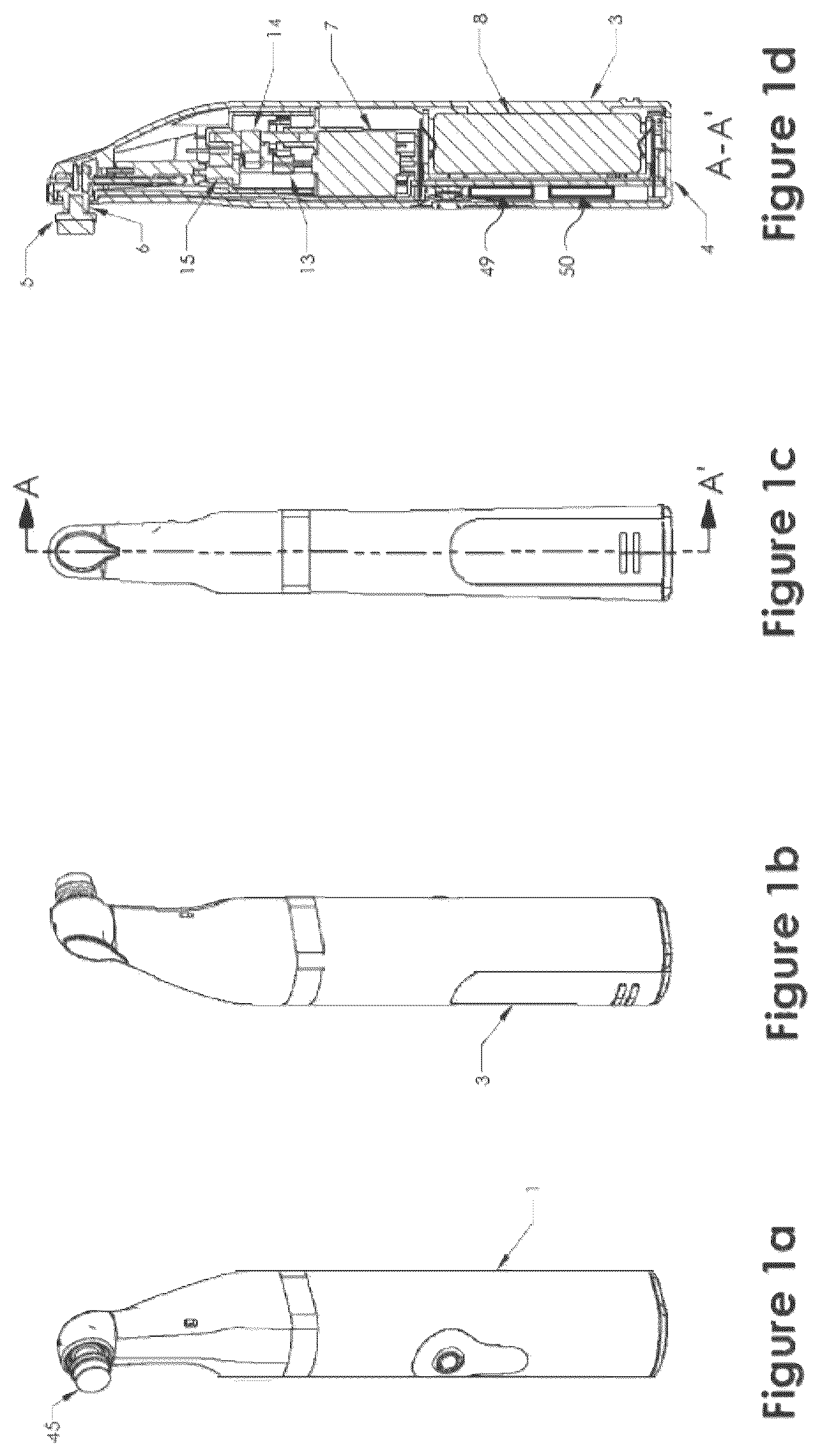 Patent US12396884 Figure 1 – Device and method for stimulating the meibomian glands of the eyelid