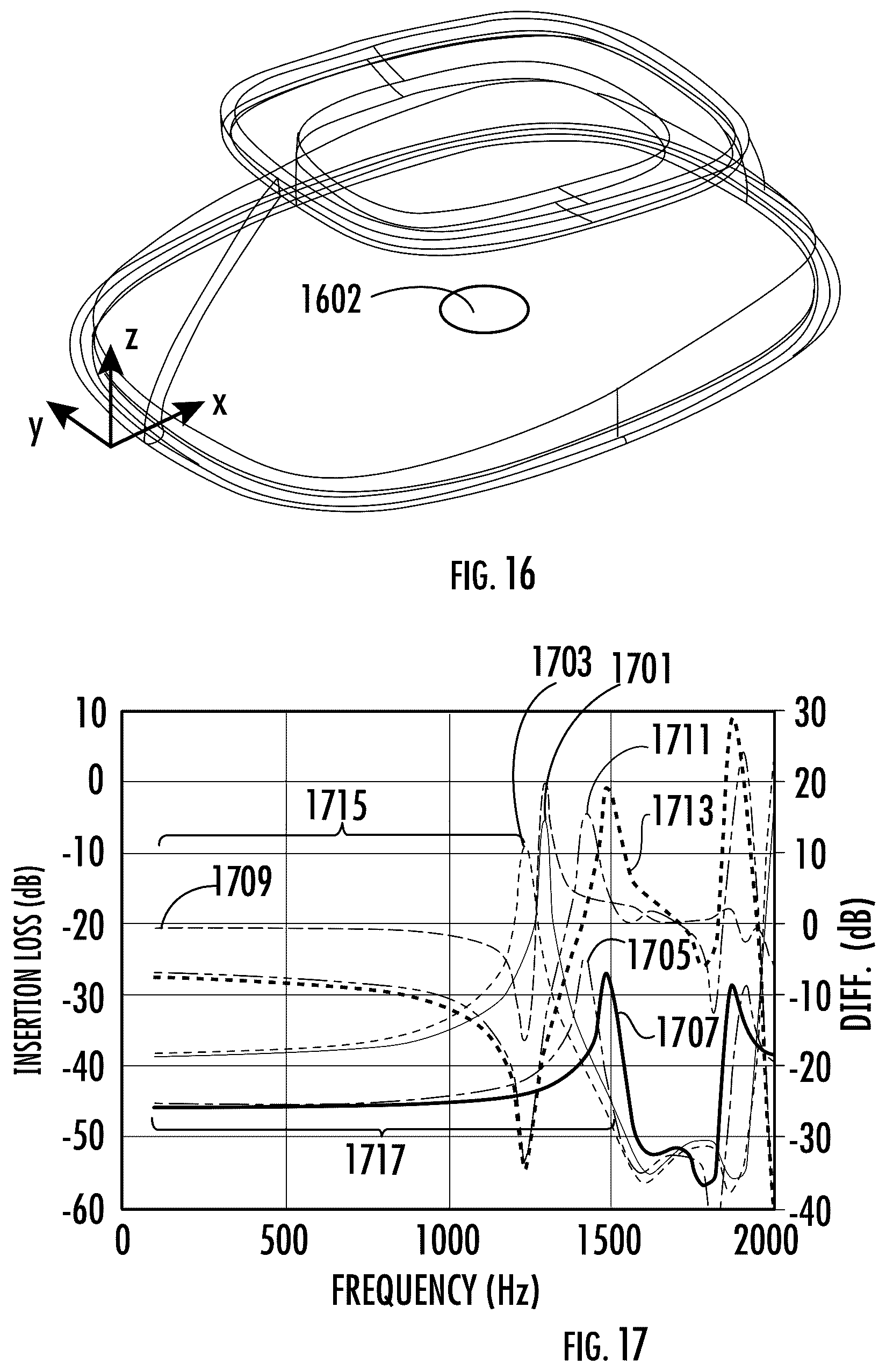 Patent US12396893 Figure 14 – Apparatuses, systems, and methods for increasing or manipulating noise attenuation in hearing protection device