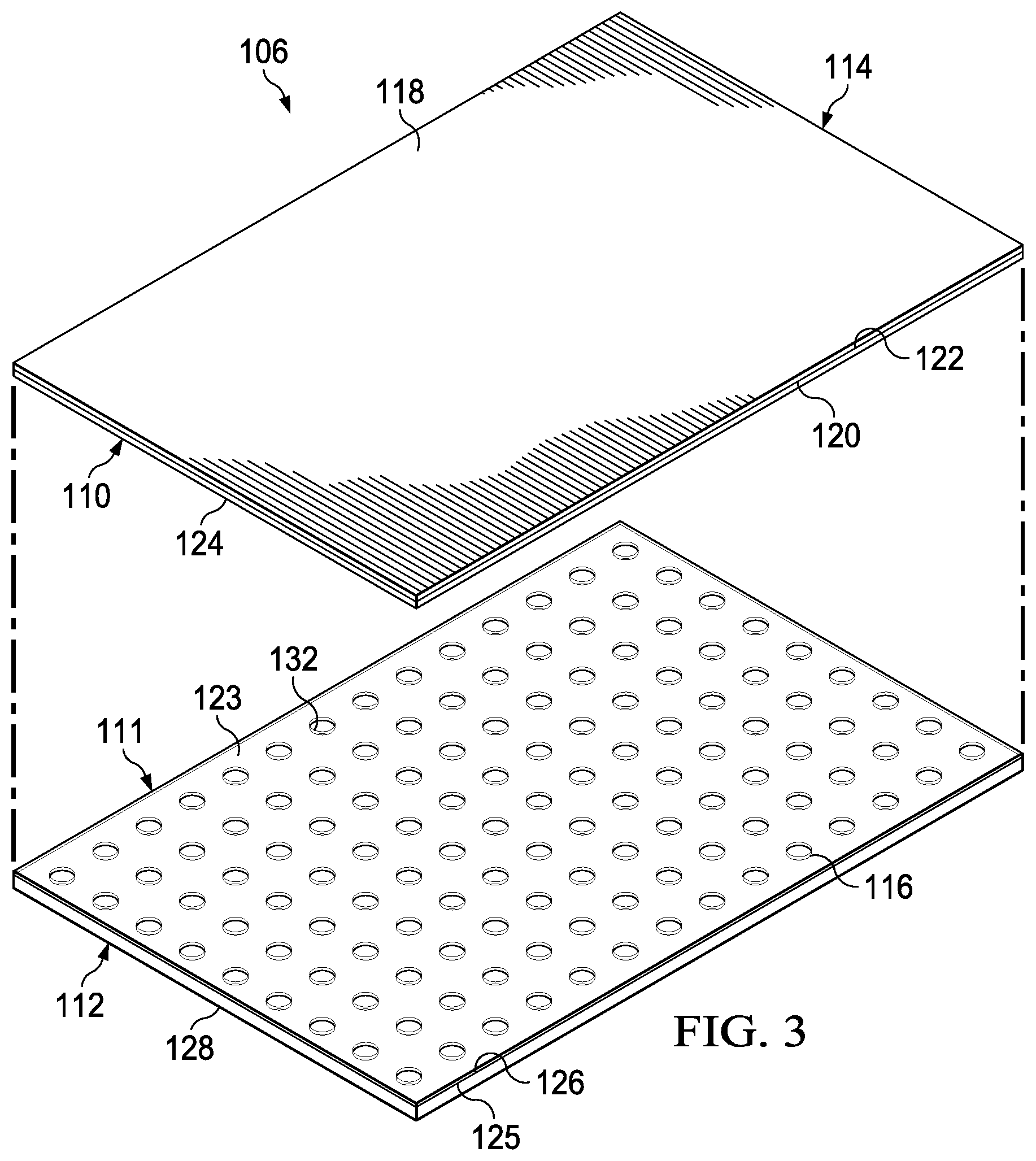 Patent US12396894 Figure 4 – Hybrid silicone and acrylic adhesive cover for use with wound treatment