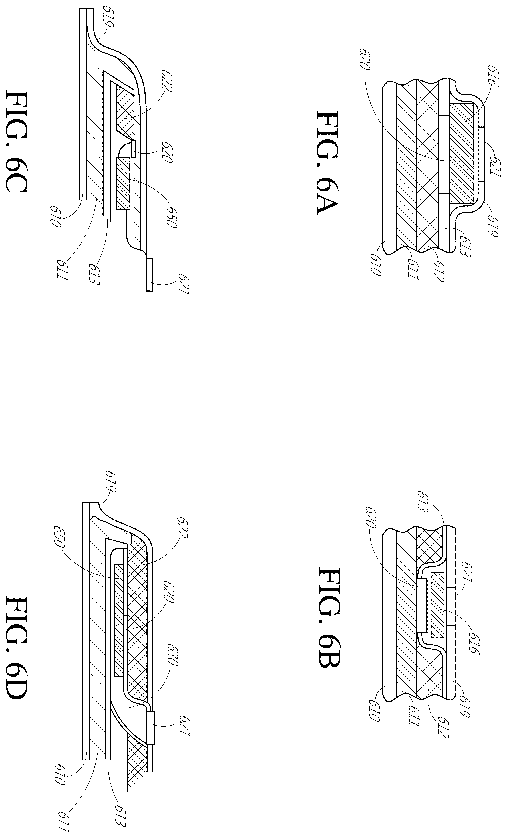 Patent US12396895 Figure 6 – Wound treatment apparatuses and methods with negative pressure source integrated into wound dressing