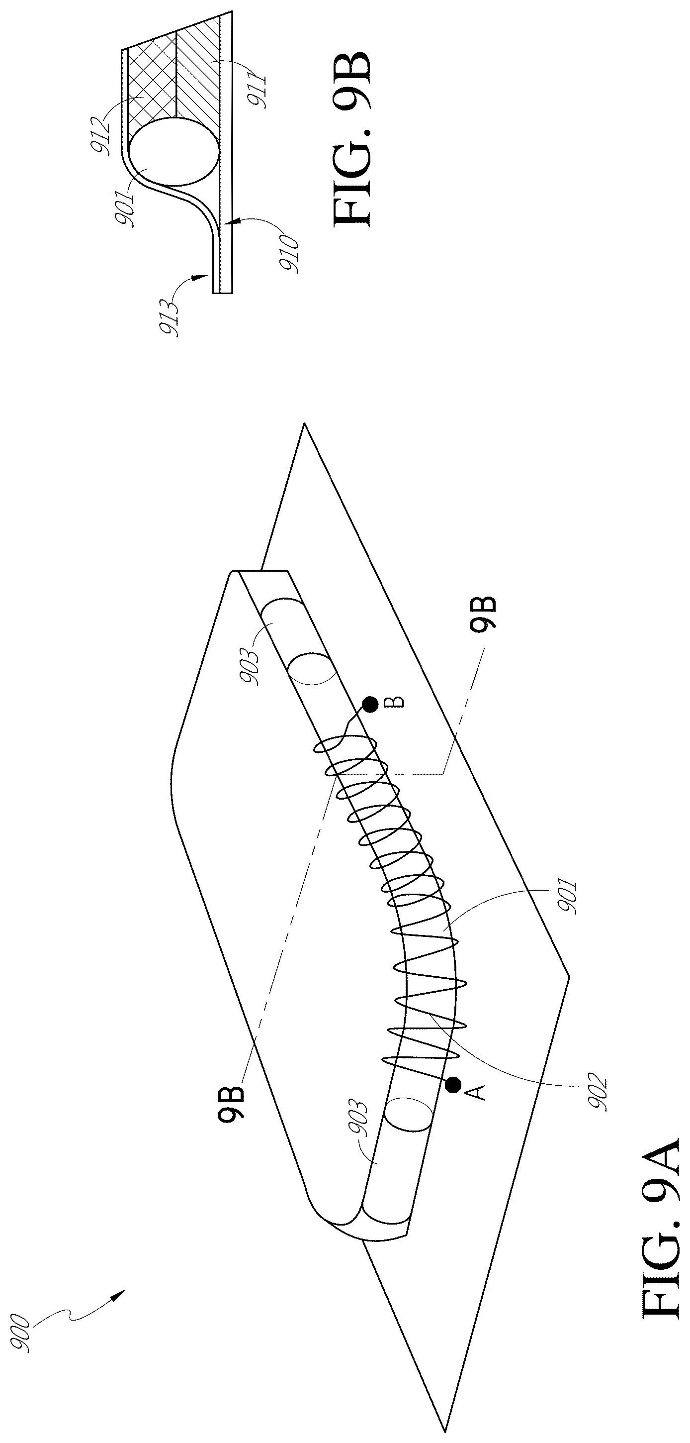 Patent US12396895 Figure 9 – Wound treatment apparatuses and methods with negative pressure source integrated into wound dressing