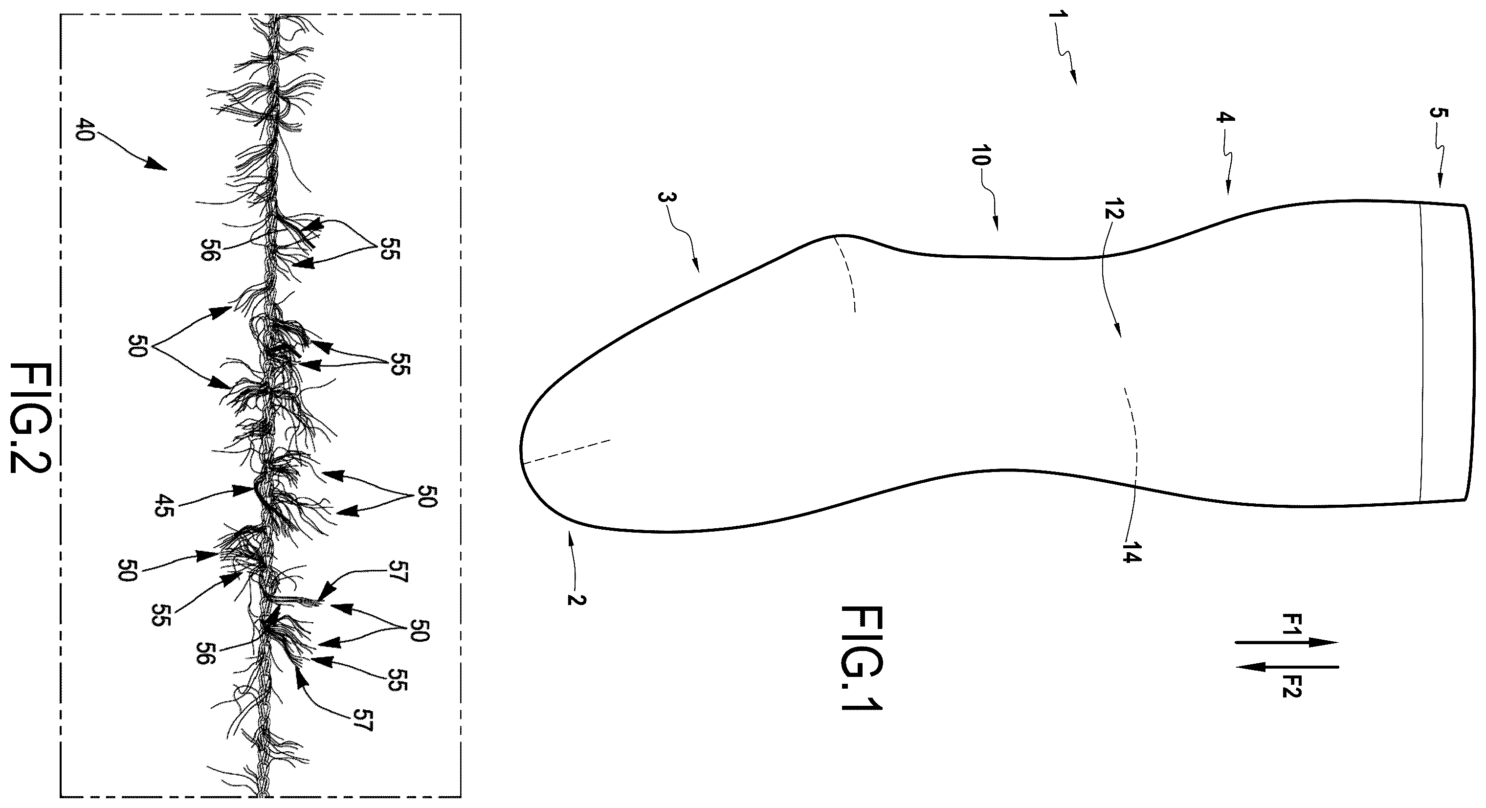 Patent US12396896 Figure 1 – Compression garment that is easy to slip on/off