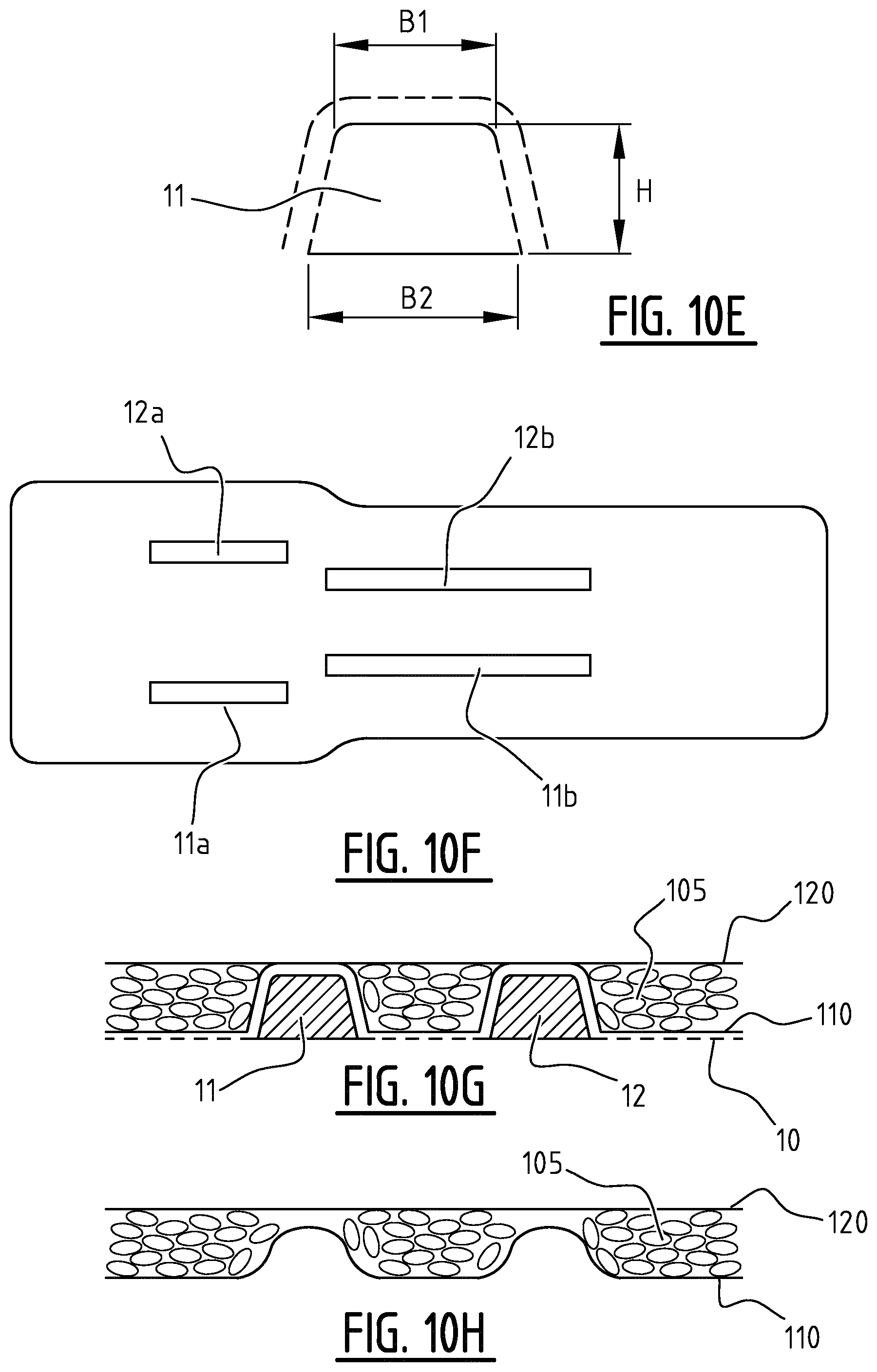 Patent US12396897 Figure 13 – Absorbent article with channels and method for manufacturing thereof