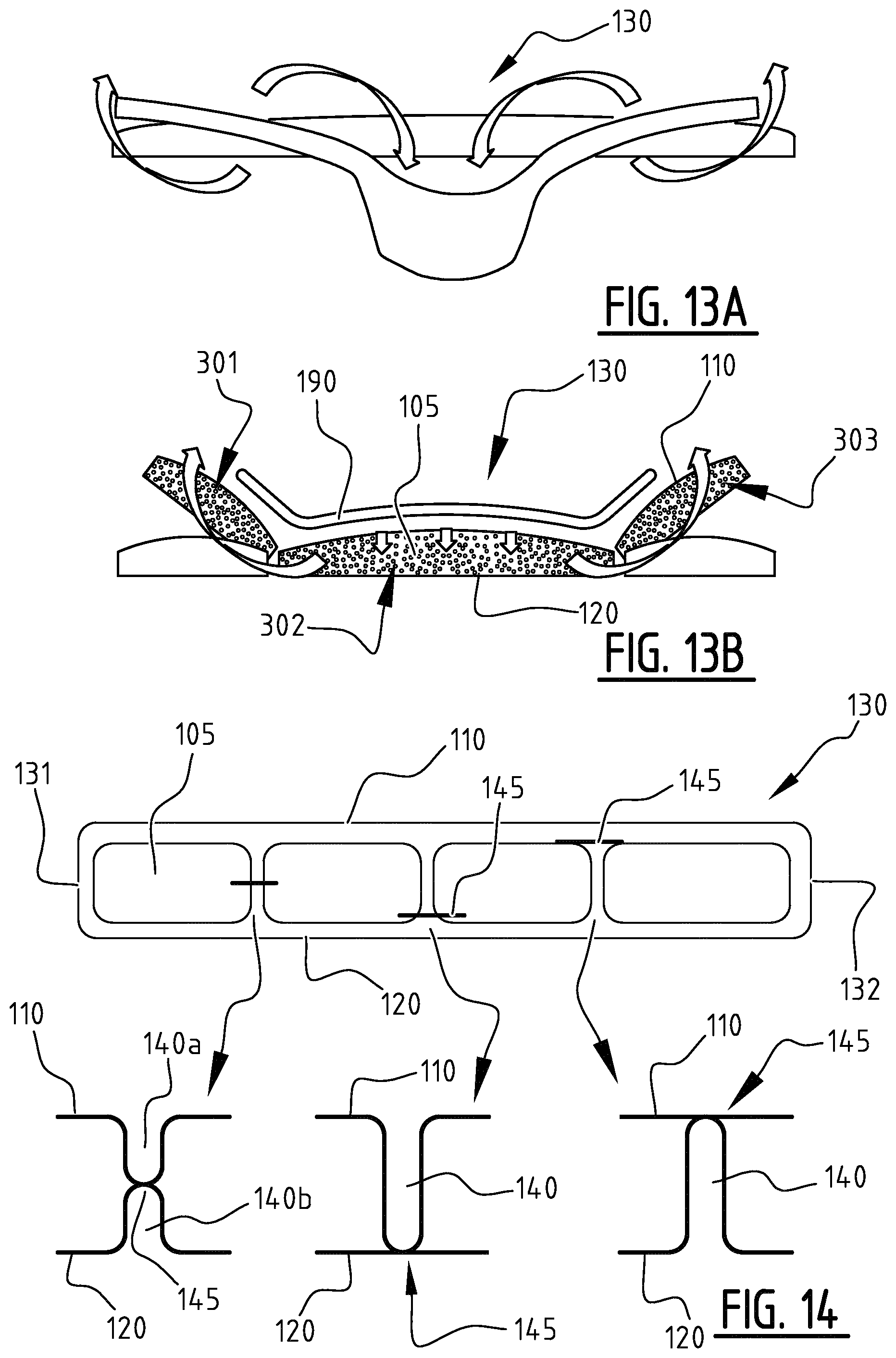 Patent US12396897 Figure 19 – Absorbent article with channels and method for manufacturing thereof
