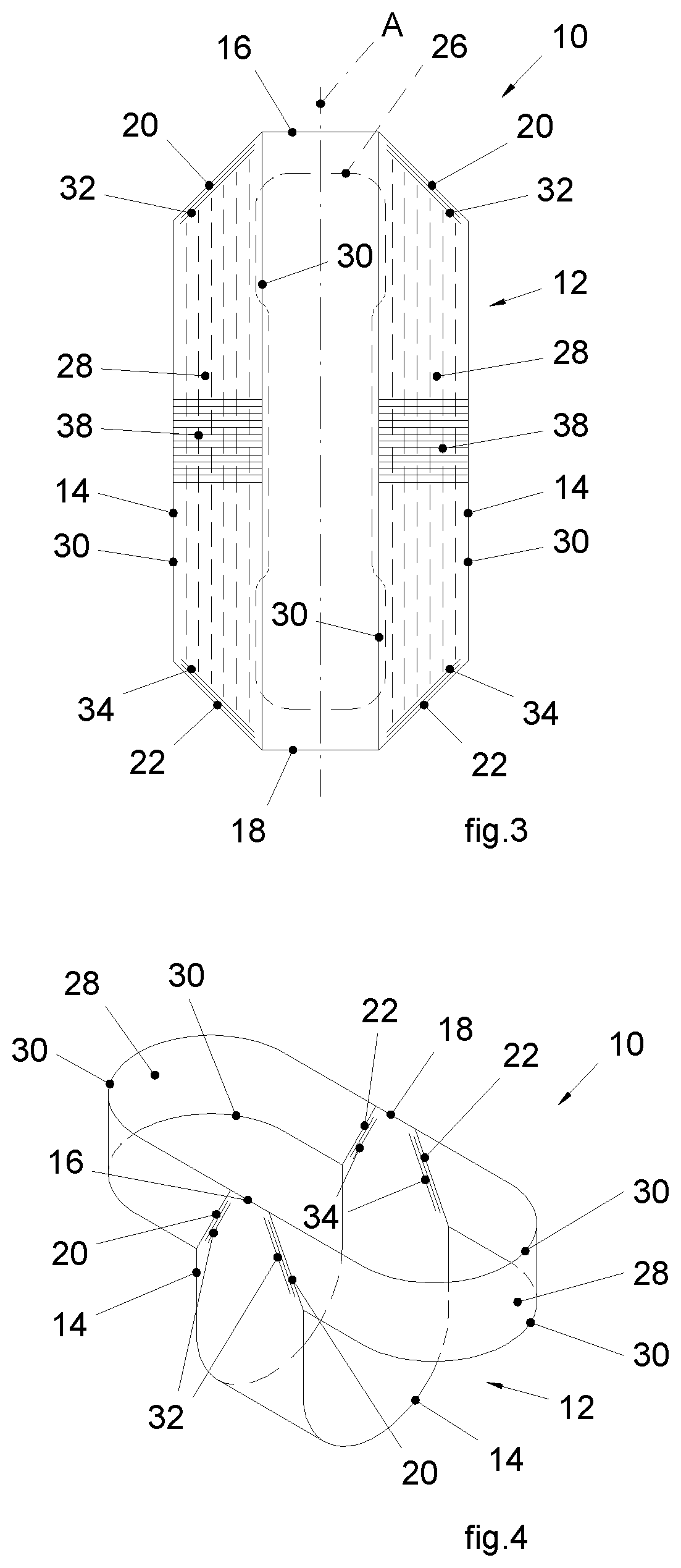 Patent US12396898 Figure 2 – Method and apparatus for producing absorbent sanitary articles and relative absorbent sanitary product