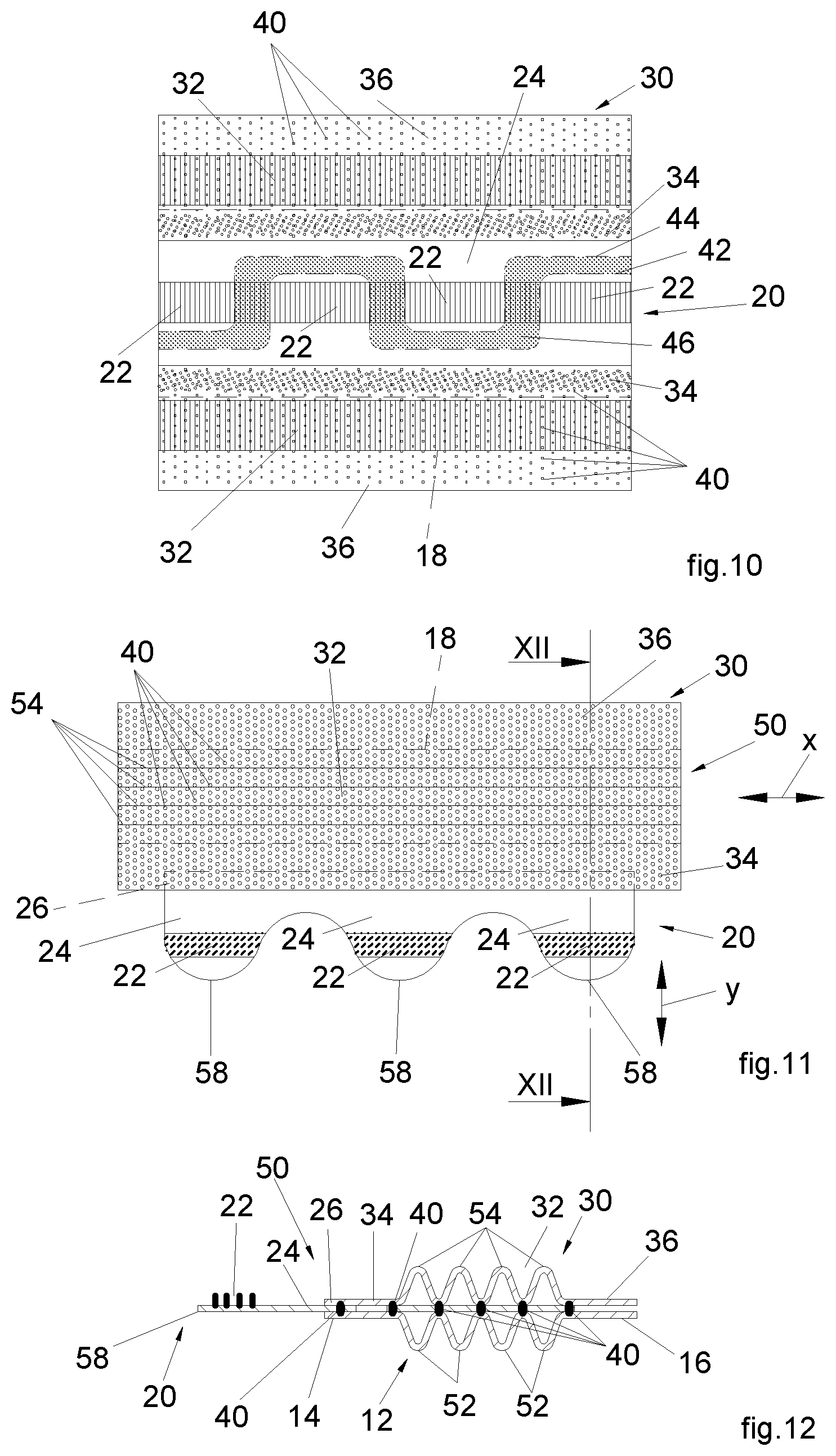 Patent US12396901 Figure 5 – Transversely extensible continuous elastic laminate, and a method for producing the same