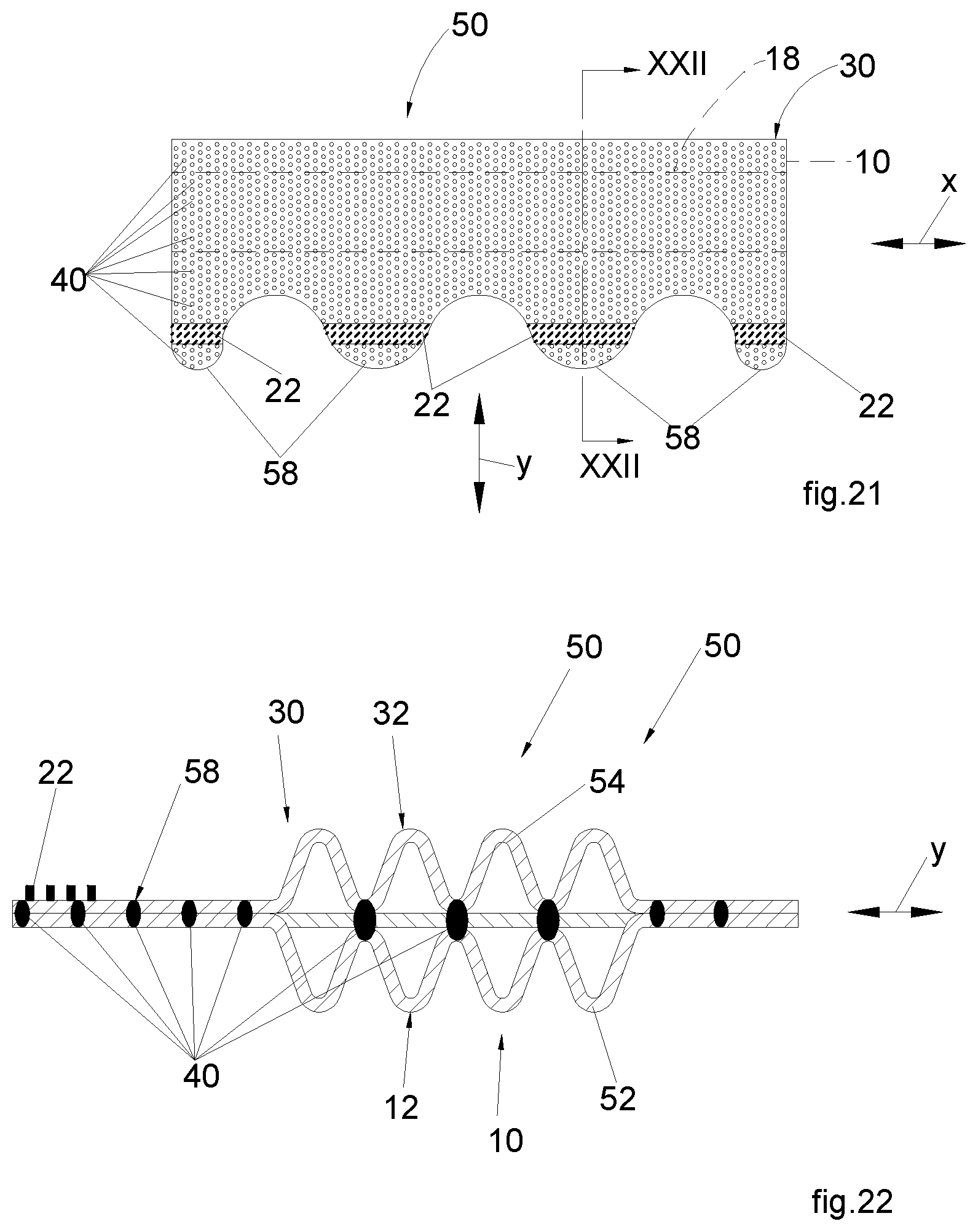 Patent US12396901 Figure 9 – Transversely extensible continuous elastic laminate, and a method for producing the same
