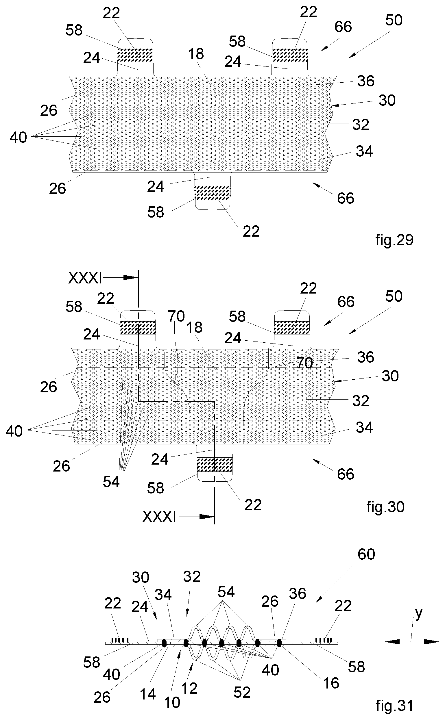 Patent US12396901 Figure 12 – Transversely extensible continuous elastic laminate, and a method for producing the same