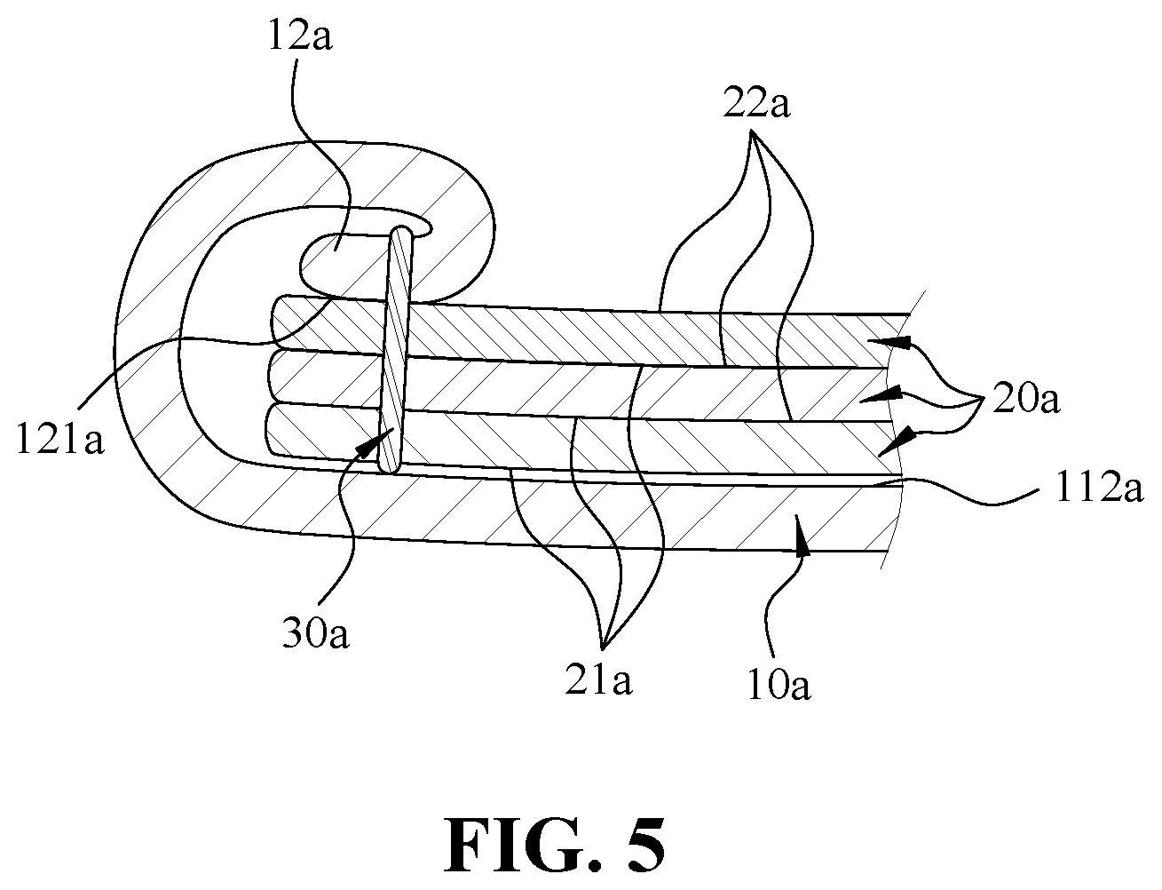 Patent US12396903 Figure 5 – Anti-stain absorption pad for underpants and underpants comprising the same