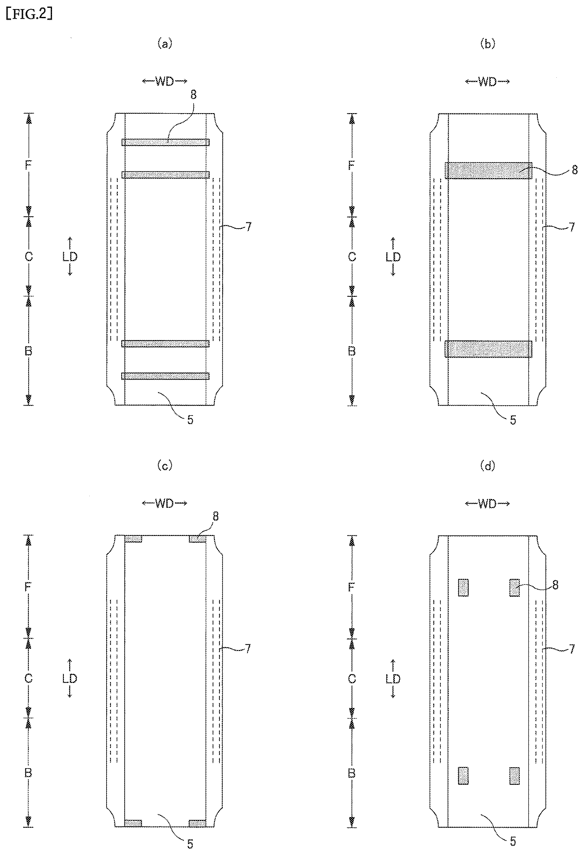 Patent US12396904 Figure 2 – Absorbent article
