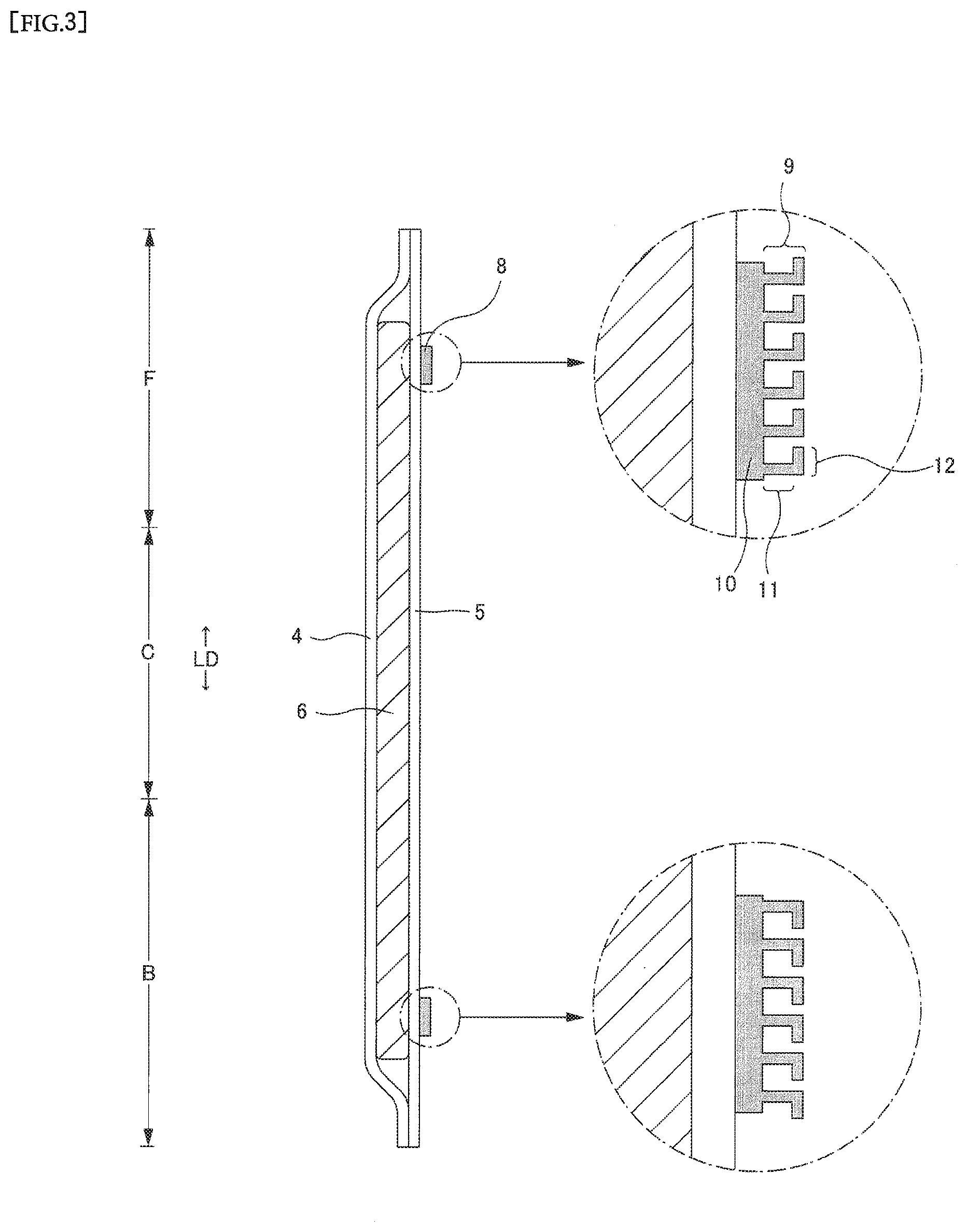 Patent US12396904 Figure 3 – Absorbent article