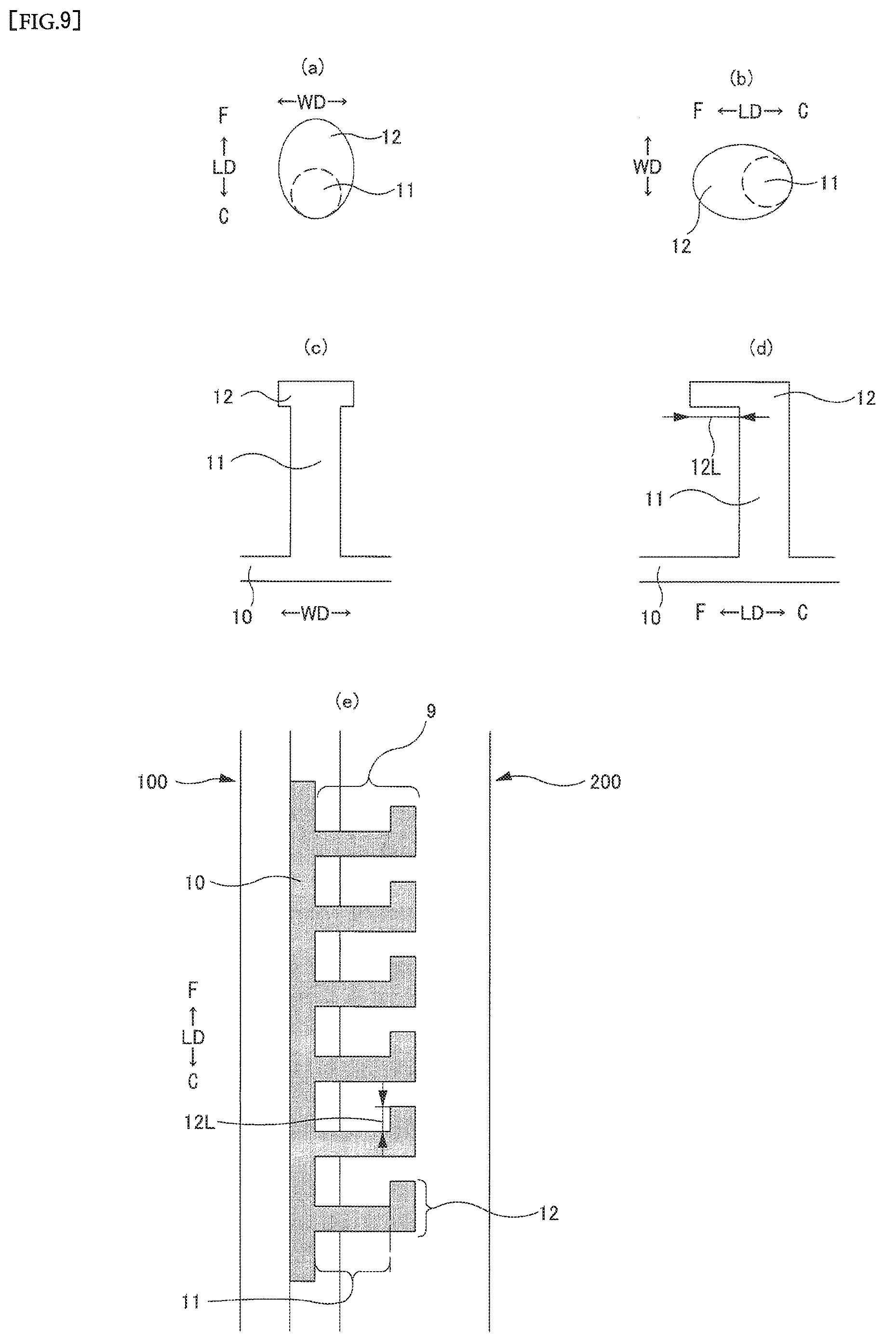 Patent US12396904 Figure 9 – Absorbent article