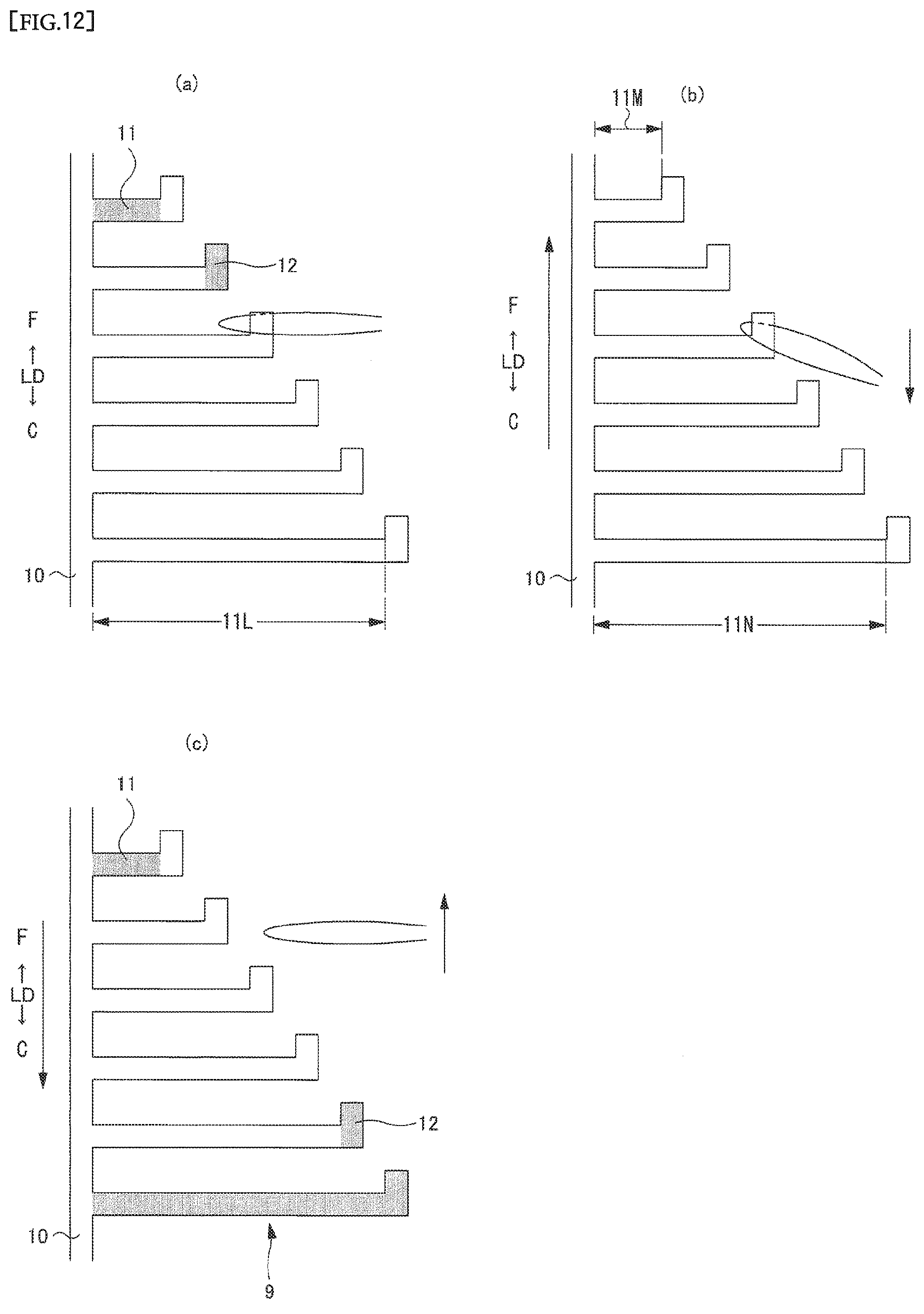 Patent US12396904 Figure 12 – Absorbent article