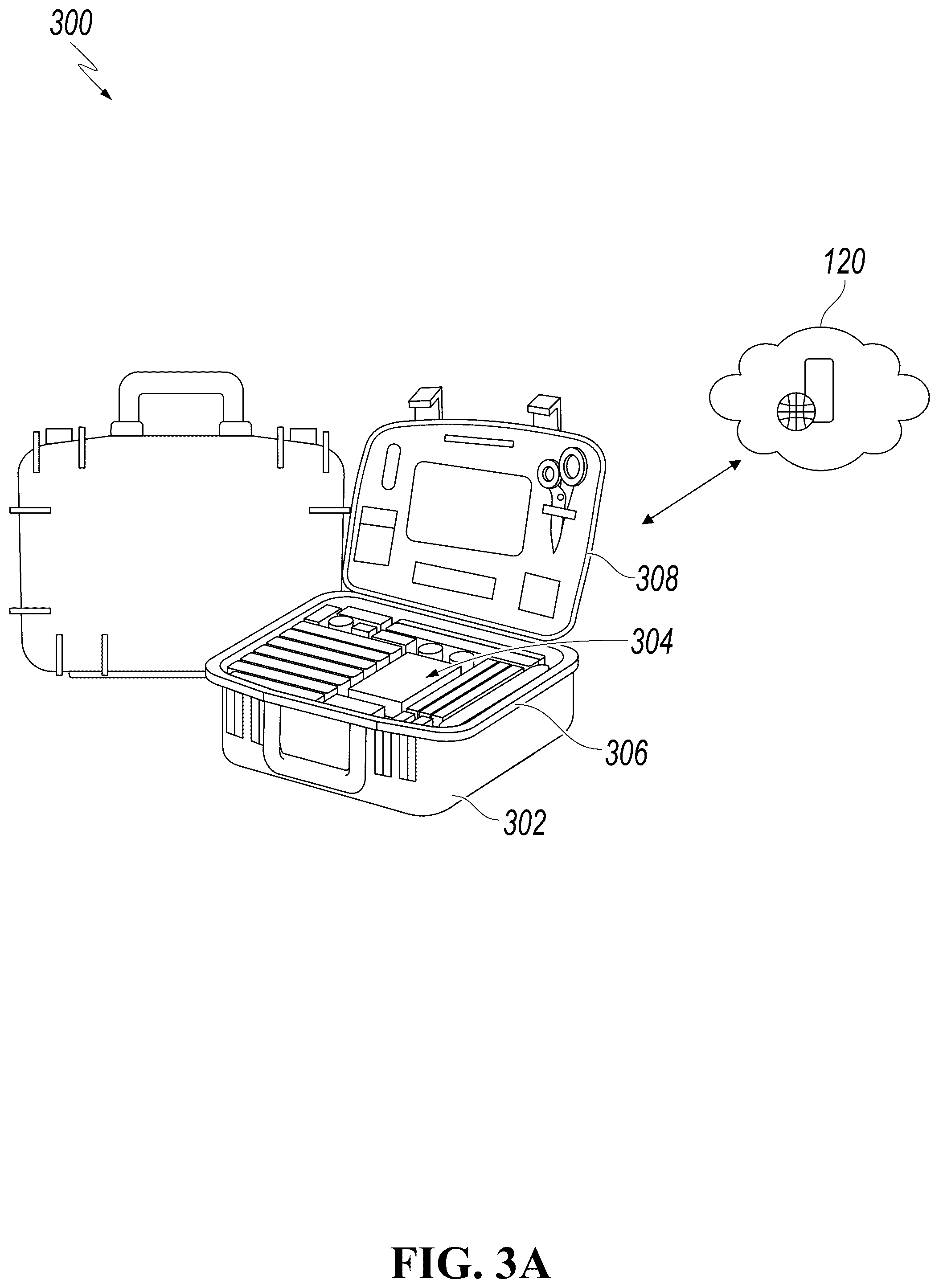 Patent US12396905 Figure 5 – Interactive query flows using portable medical treatment and guidance apparatuses