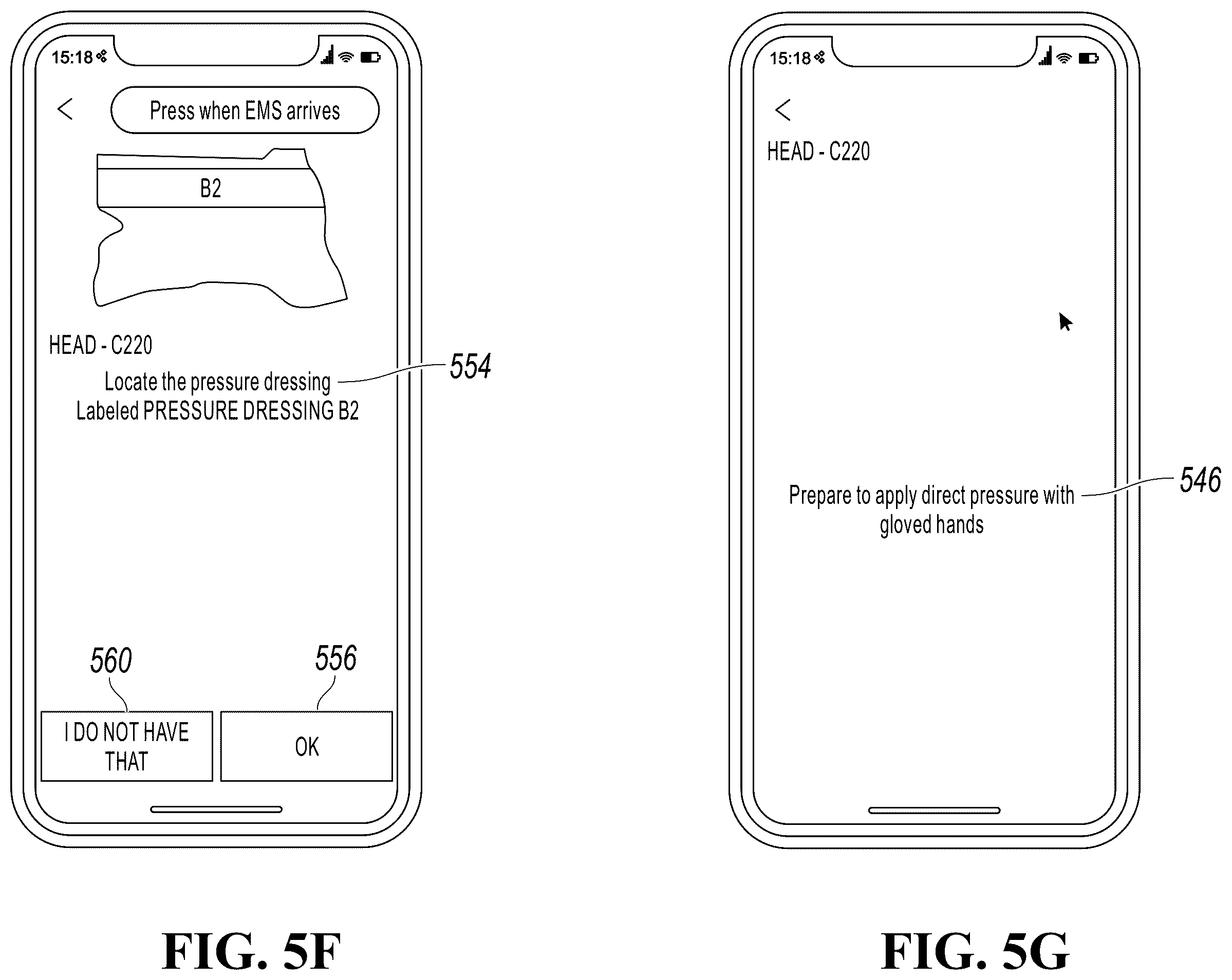 Patent US12396905 Figure 15 – Interactive query flows using portable medical treatment and guidance apparatuses